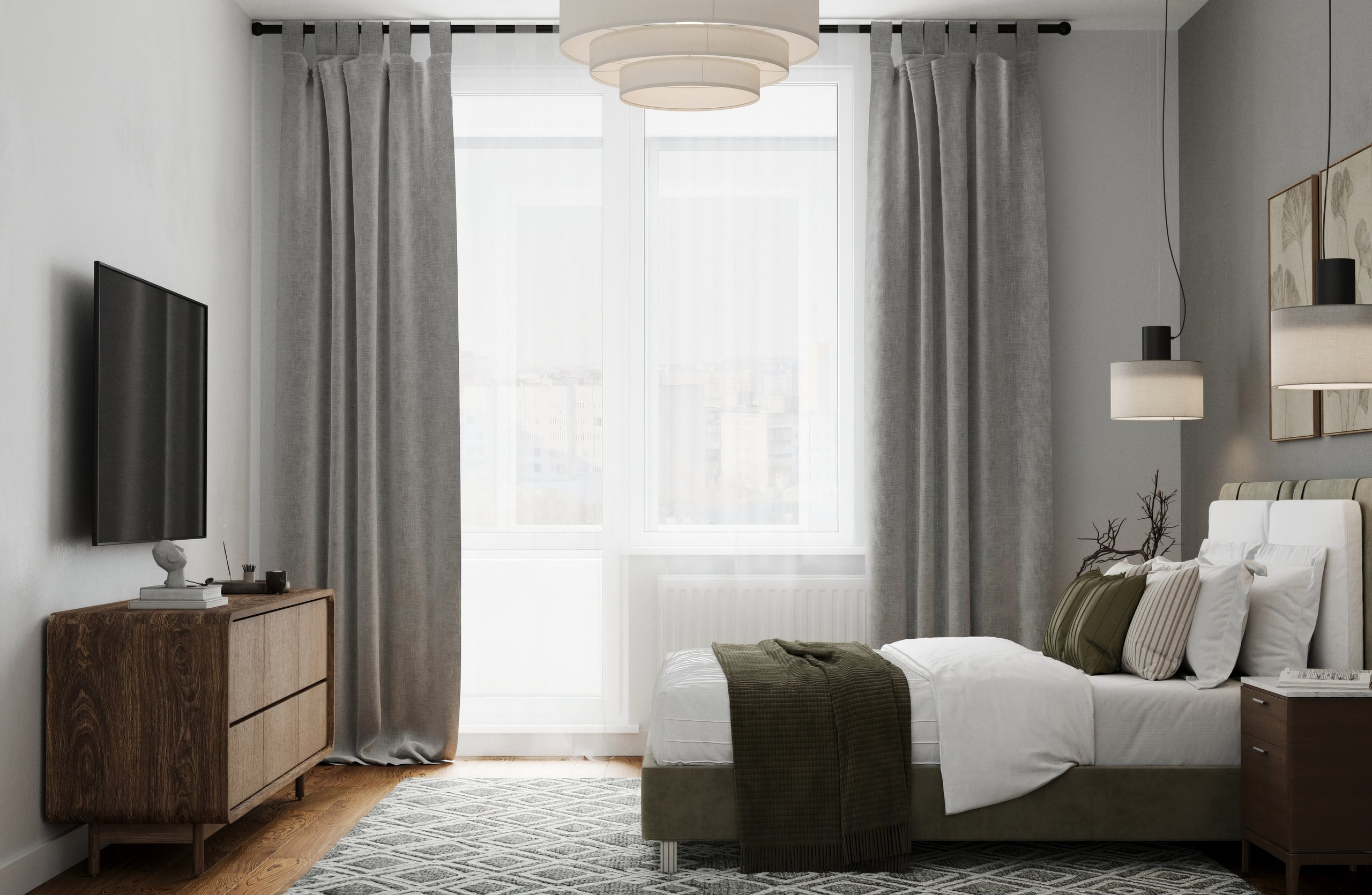 ЖК Наследие 92 м². Заказать 3d визуализацию интерьеров — Дарья Веденёва