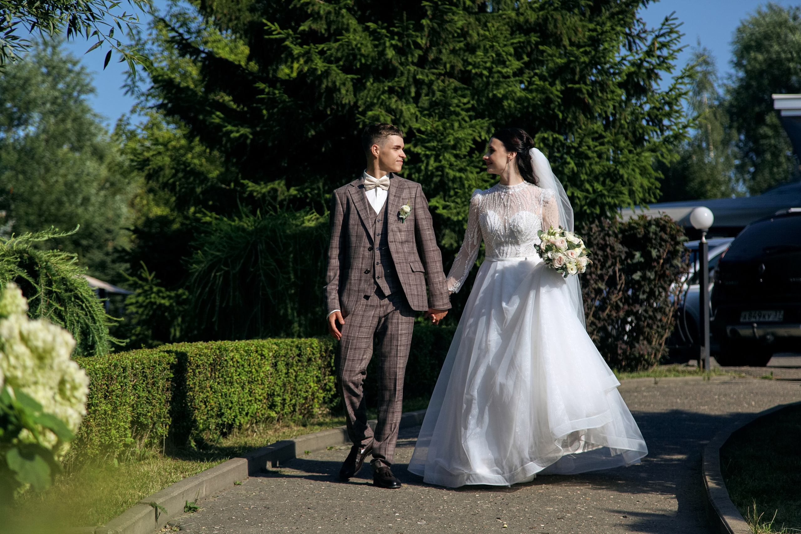 Свадебная фотосессия в Иваново | Аксана & Роман прогулка. Портретный и свадебный фотограф в Иваново Максим Гаврилин