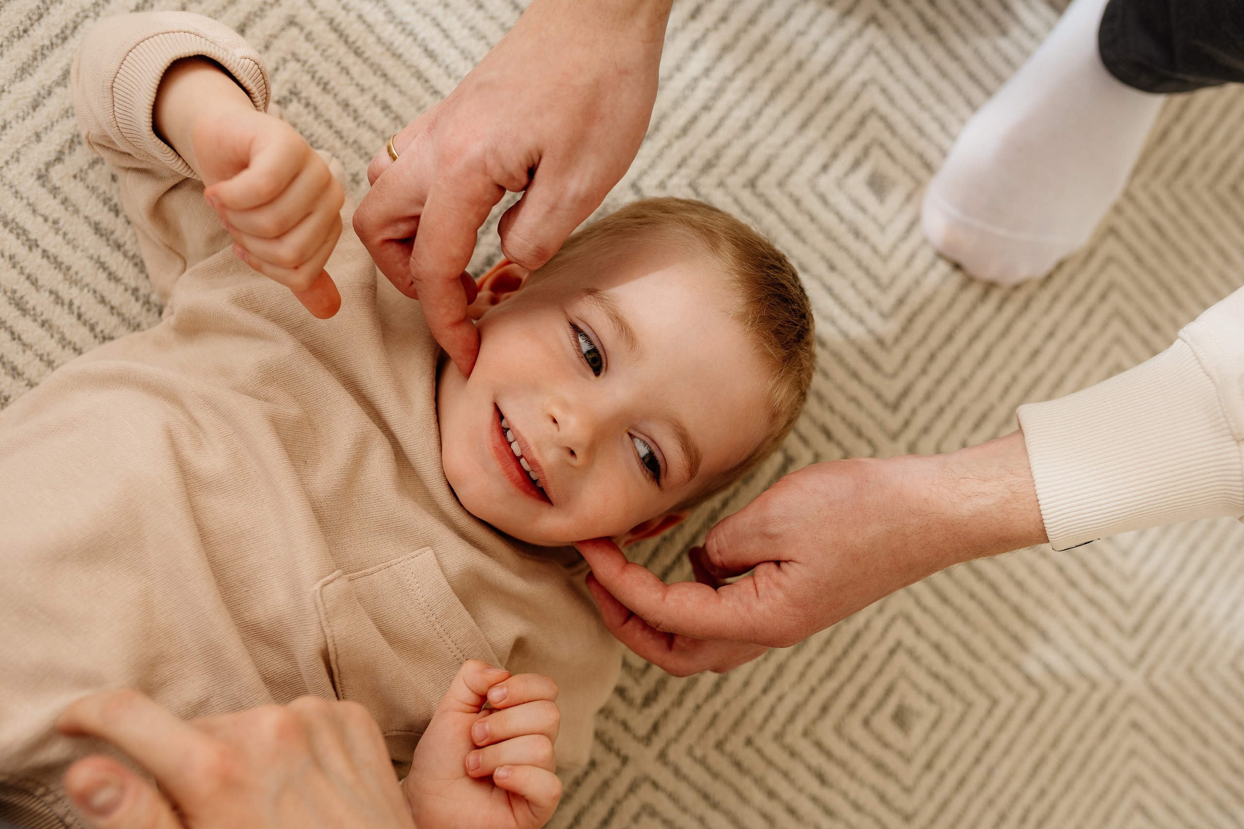 Ольга, Дмитрий и Ваня. Свадебный фотограф в Москве Анна Полушина