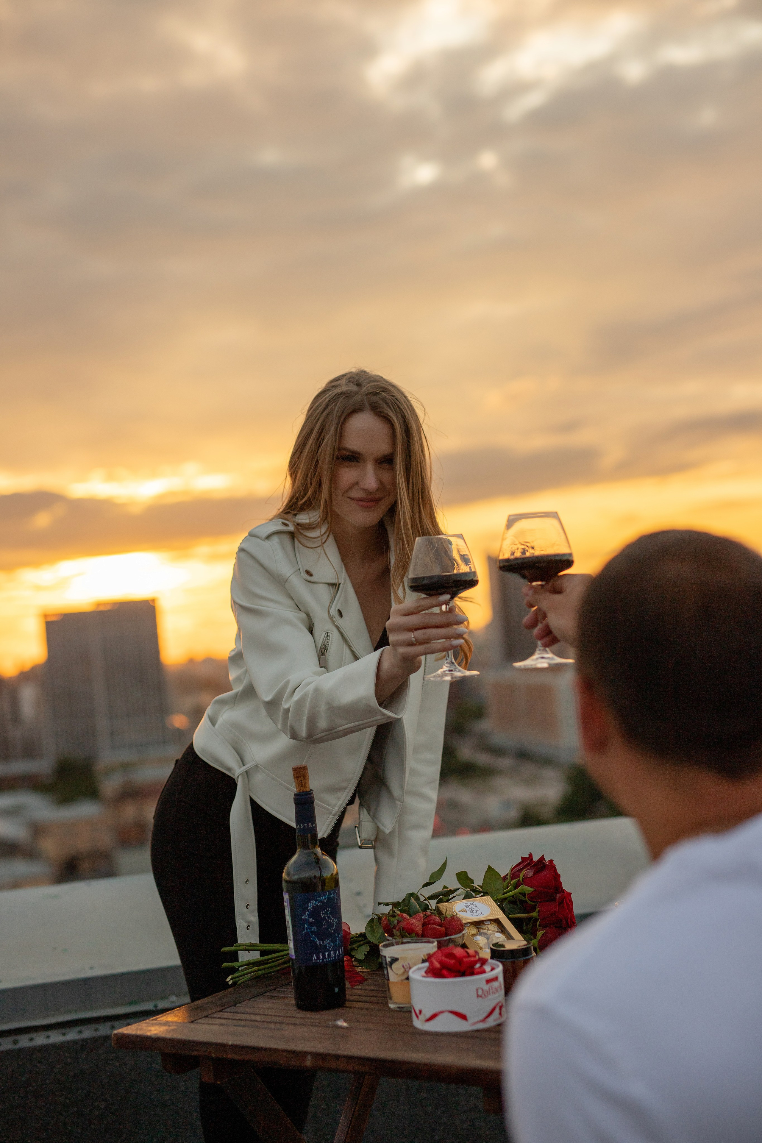 Свидание на крыше. Таня Давтян фотограф в Новосибирске