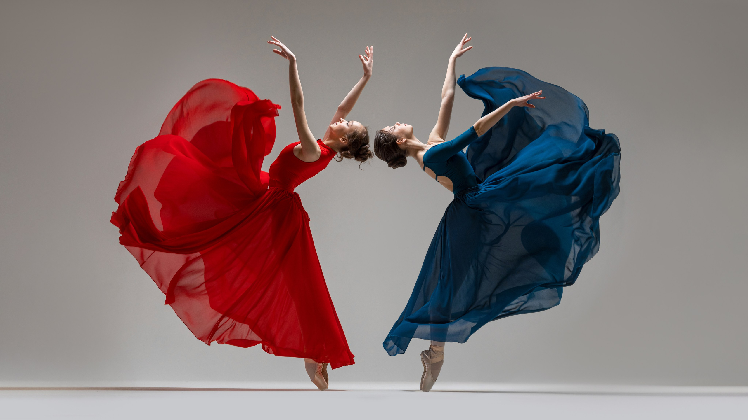 Балетная съёмка на белой циклораме и фонах. Балетный фотограф Алина Ханько — Душа Балета