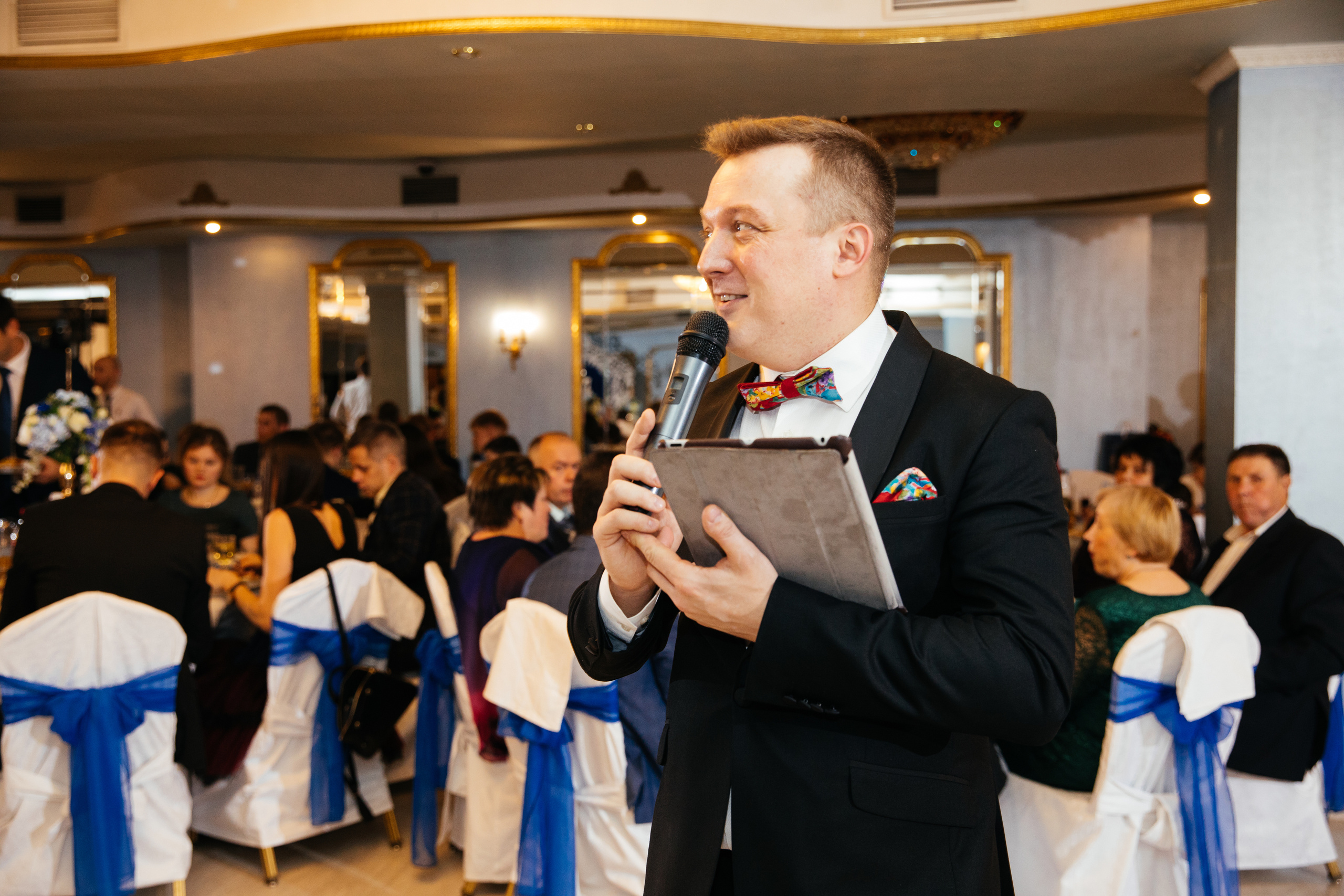 Свадьба Вячеслава и Надежды 11 ноября 2017 года. Ведущий на свадьбу, корпоратив и юбилей в Москве Сергей Рябинин