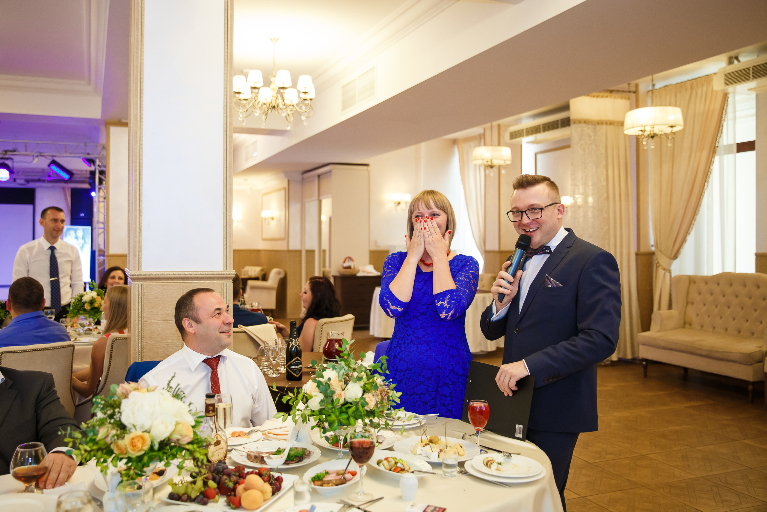 Фото ведущего Сергея Рябинина. Фотографии со свадеб, корпоративов, юби. Ведущий на свадьбу, корпоратив и юбилей в Москве Сергей Рябинин