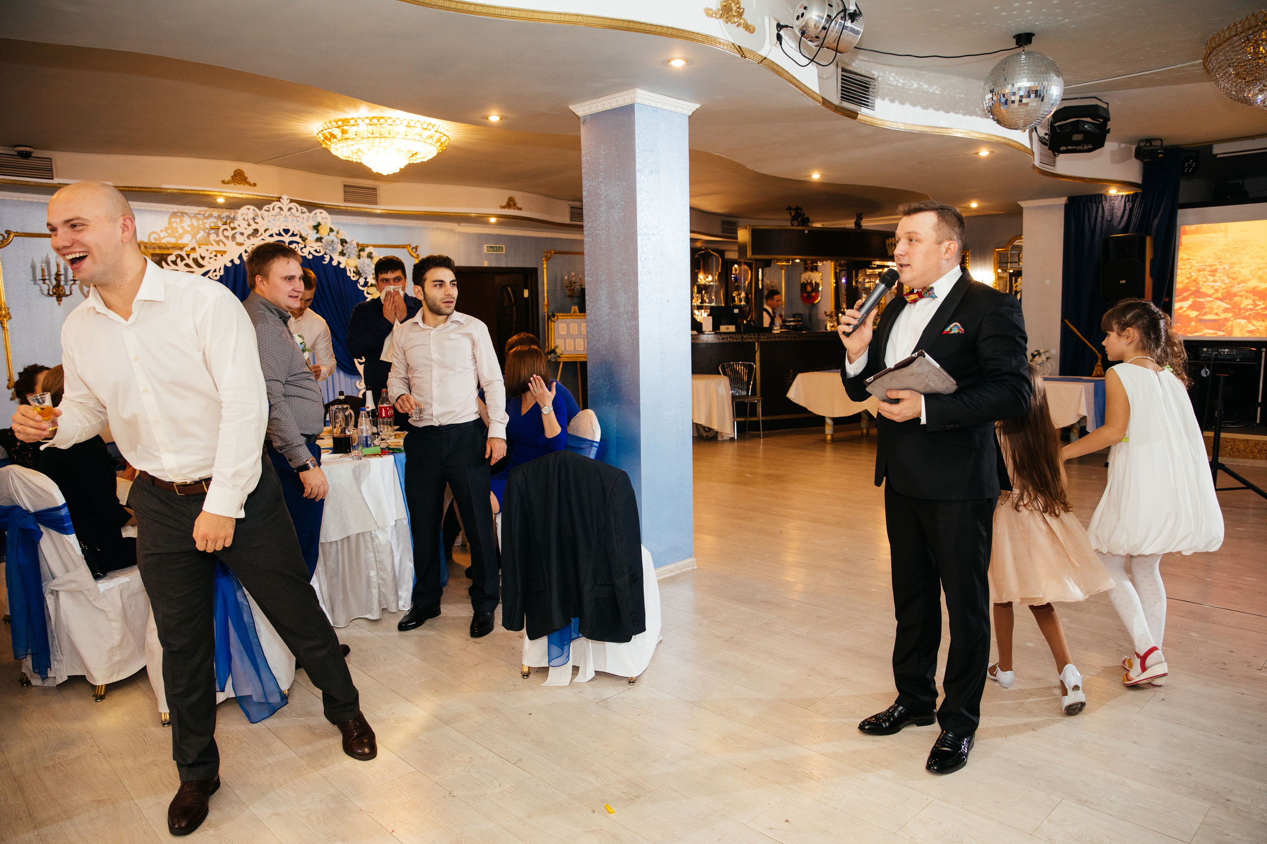 Свадьба Вячеслава и Надежды 11 ноября 2017 года. Ведущий на свадьбу, корпоратив и юбилей в Москве Сергей Рябинин