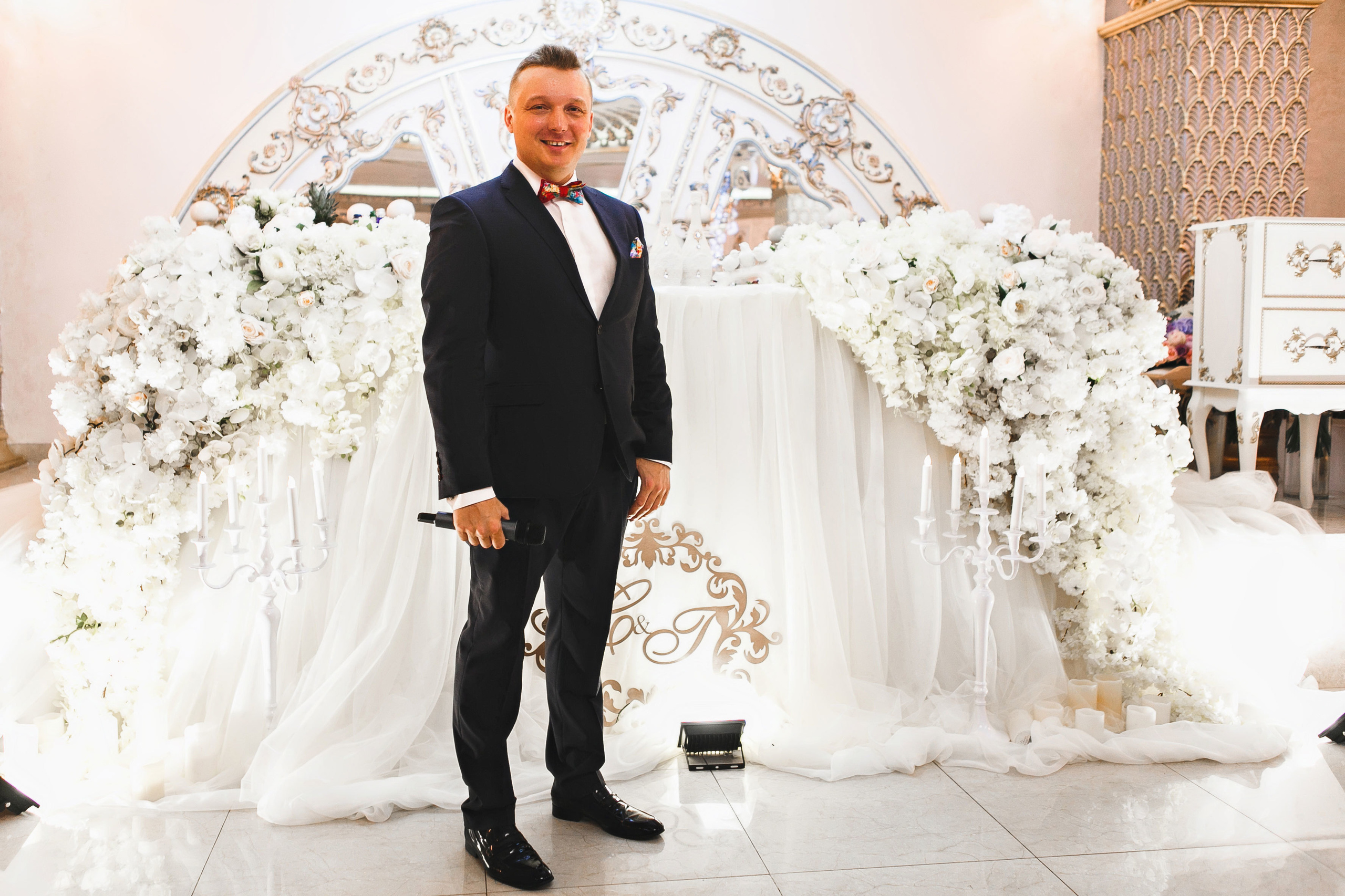 Свадьба Сергея и Тамары 3 августа 2018 года. Ведущий на свадьбу, корпоратив и юбилей в Москве Сергей Рябинин