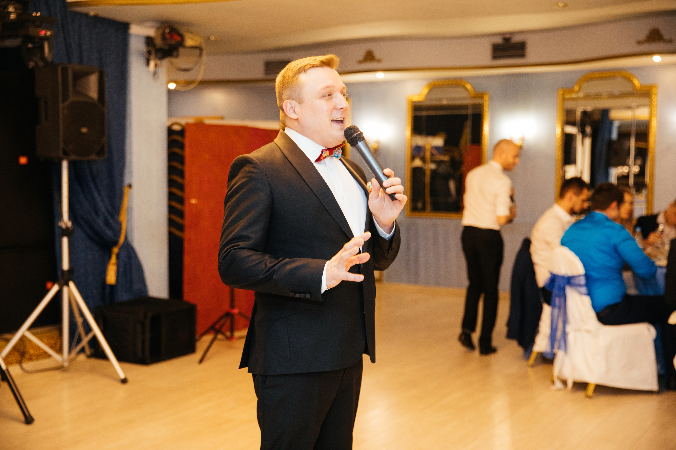 Свадьба Вячеслава и Надежды 11 ноября 2017 года. Ведущий на свадьбу, корпоратив и юбилей в Москве Сергей Рябинин