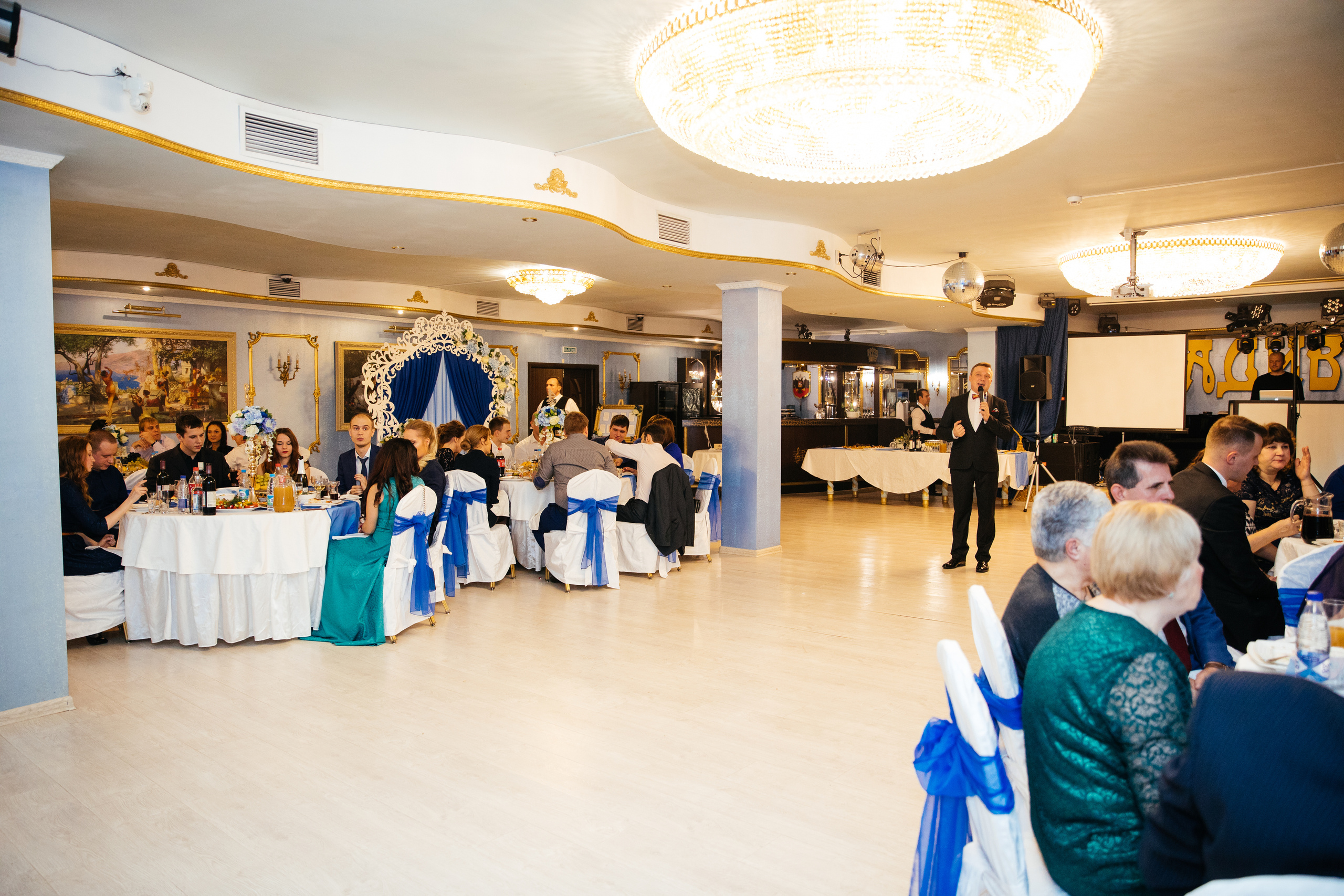 Свадьба Вячеслава и Надежды 11 ноября 2017 года. Ведущий на свадьбу, корпоратив и юбилей в Москве Сергей Рябинин