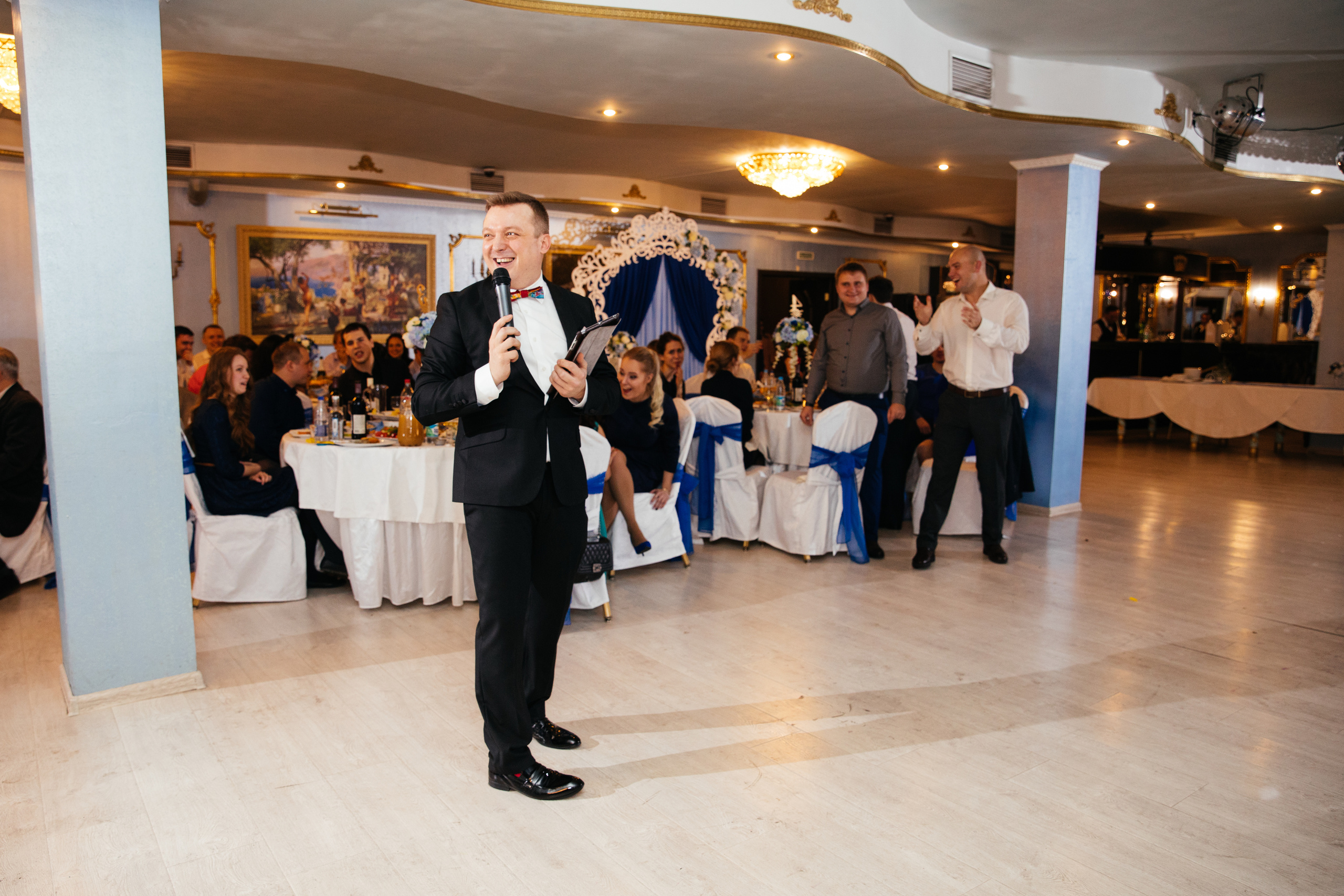 Свадьба Вячеслава и Надежды 11 ноября 2017 года. Ведущий на свадьбу, корпоратив и юбилей в Москве Сергей Рябинин