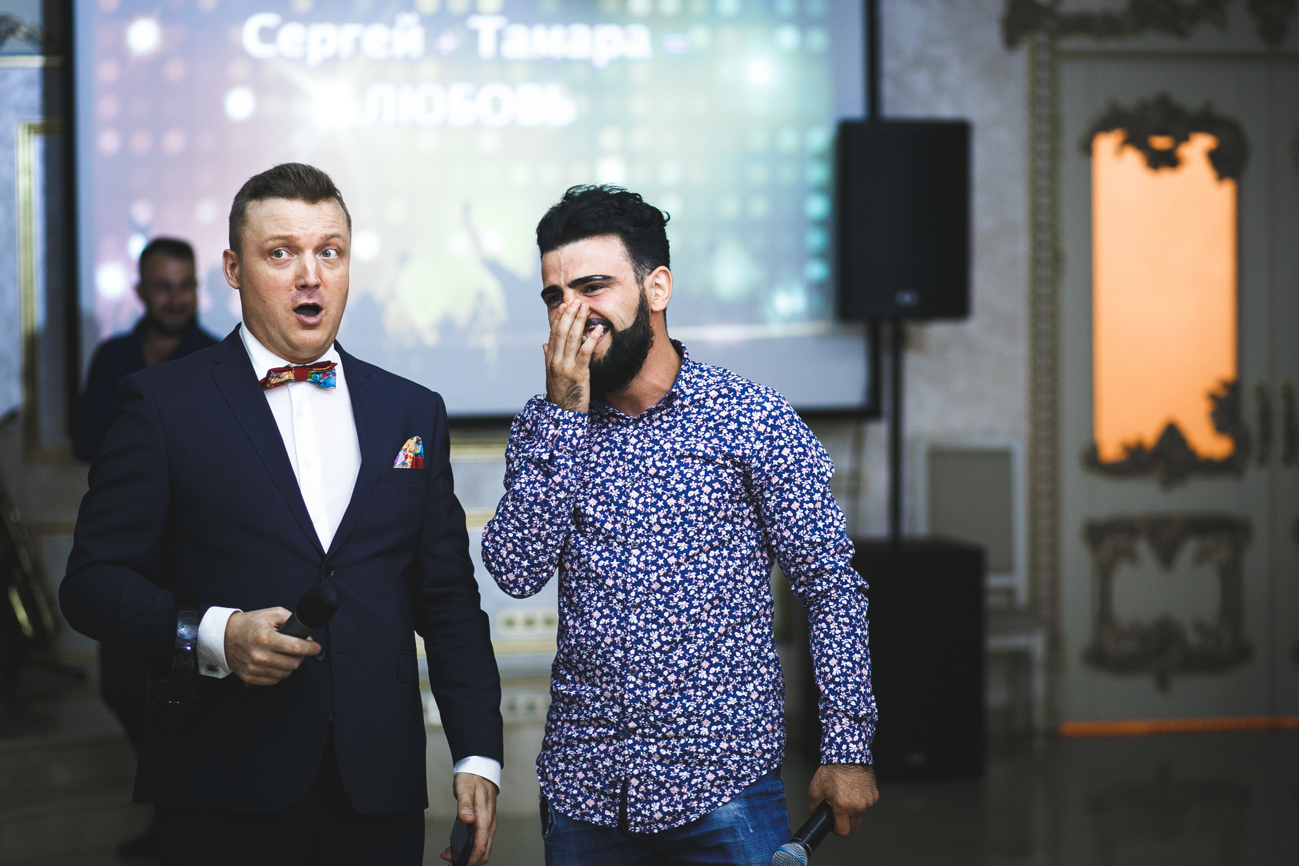 Фото ведущего Сергея Рябинина. Фотографии со свадеб, корпоративов, юби. Ведущий на свадьбу, корпоратив и юбилей в Москве Сергей Рябинин