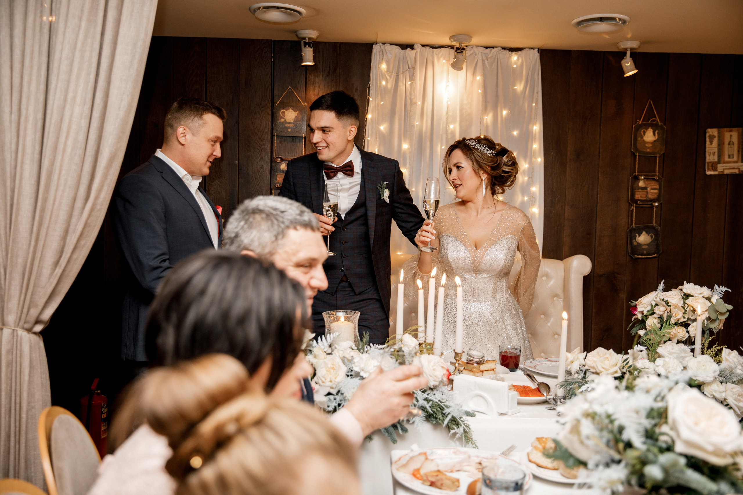 Свадьба Вадима и Елены 14 декабря 2018 года. Ведущий на свадьбу, корпоратив и юбилей в Москве Сергей Рябинин