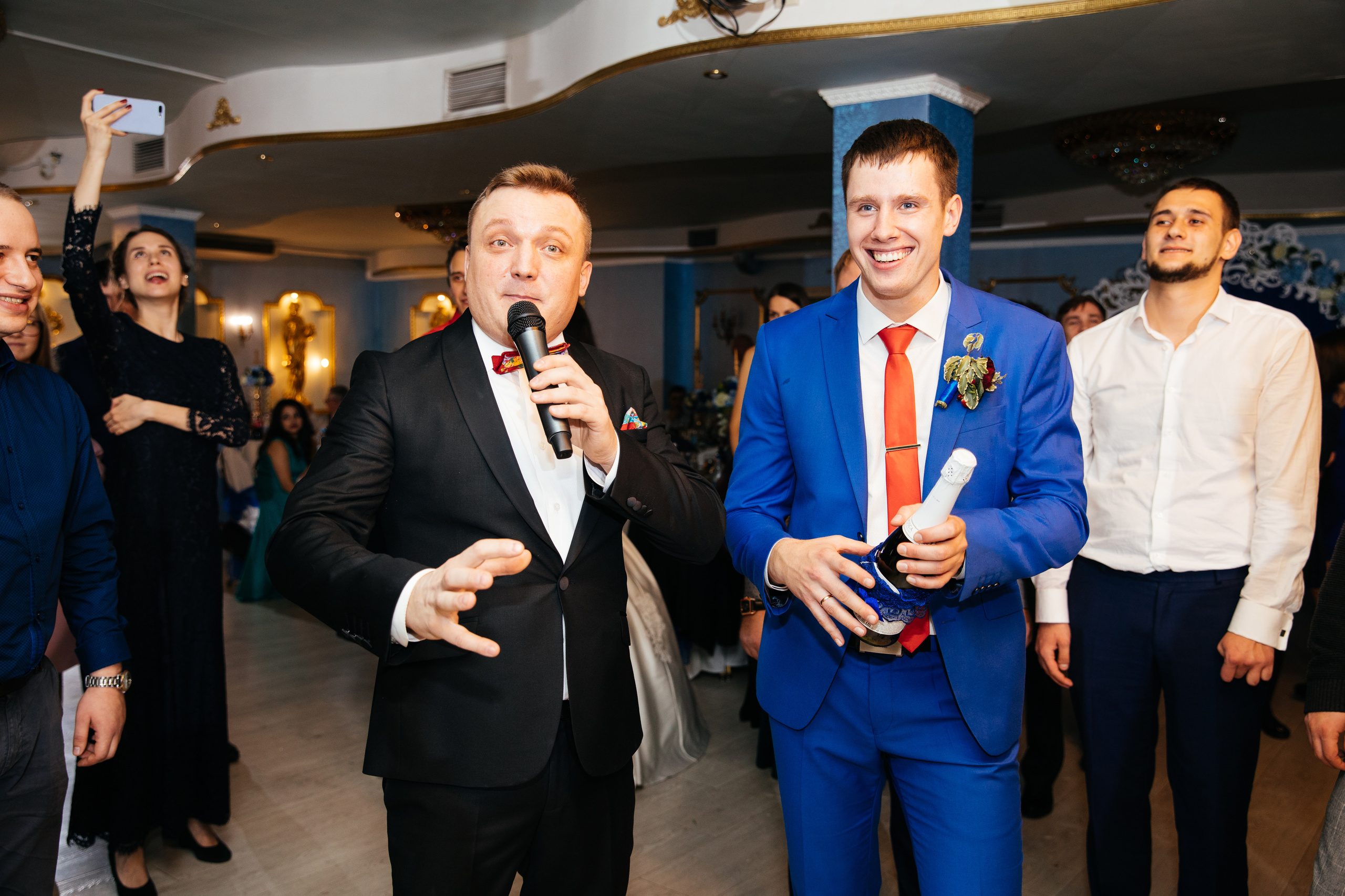 Свадьба Вячеслава и Надежды 11 ноября 2017 года. Ведущий на свадьбу, корпоратив и юбилей в Москве Сергей Рябинин