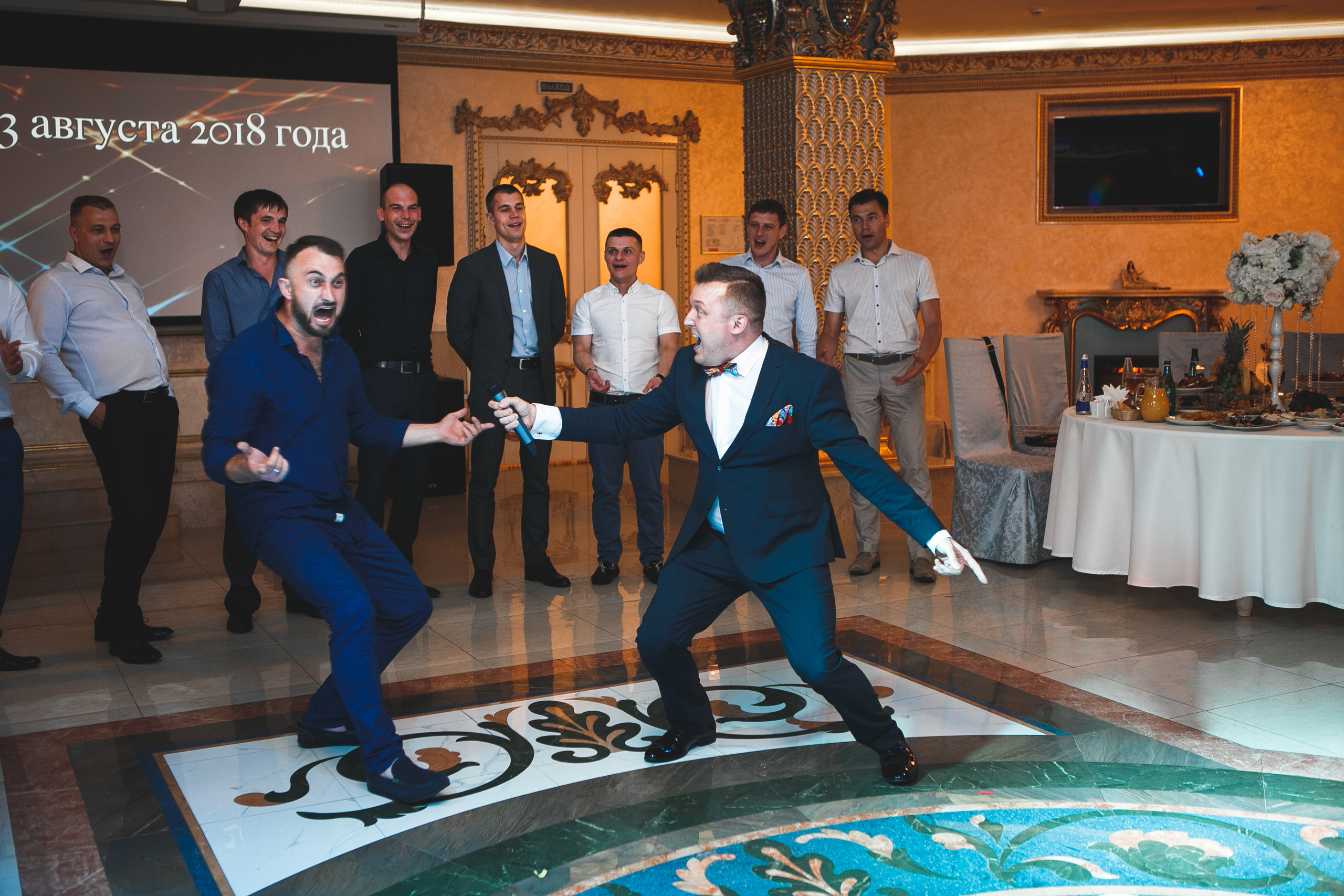 Фото ведущего Сергея Рябинина. Фотографии со свадеб, корпоративов, юби. Ведущий на свадьбу, корпоратив и юбилей в Москве Сергей Рябинин