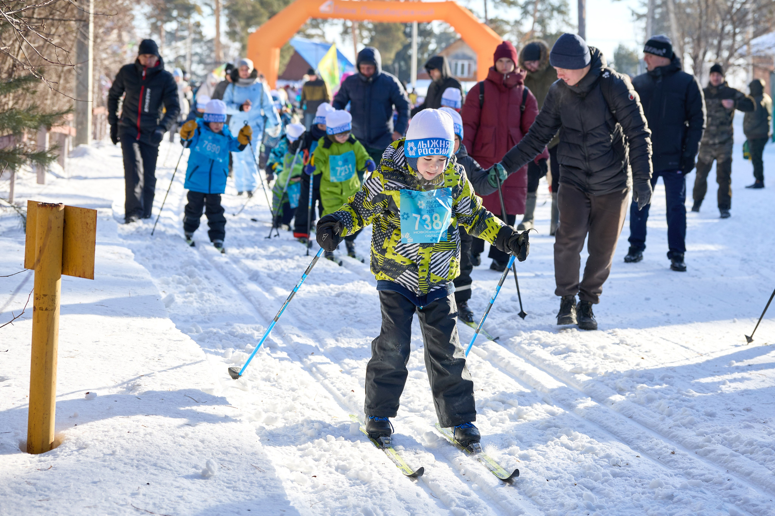 «Лыжня России — 2026» г. Бердск. Фотограф в Новосибирске Алена Скокова