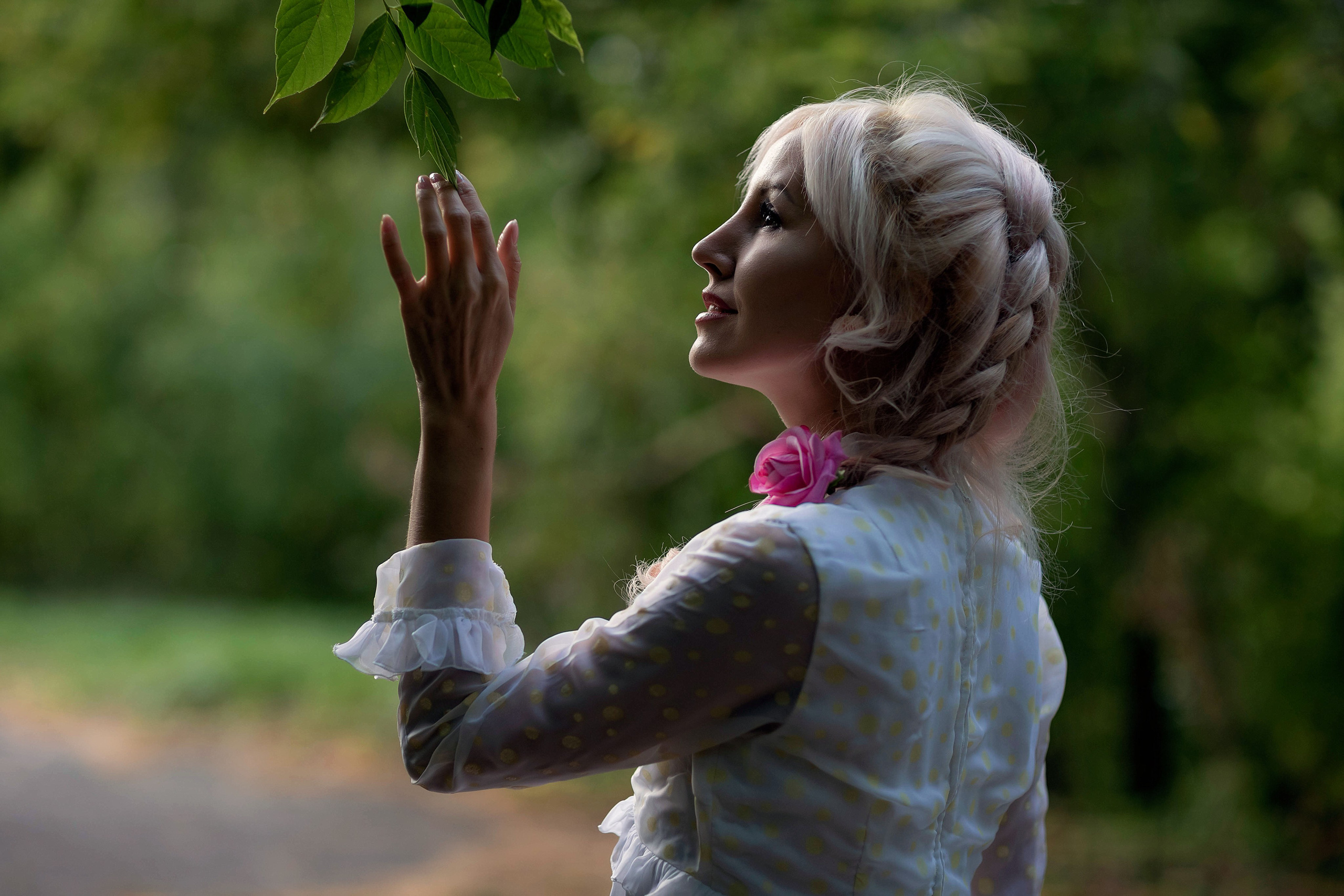 Фотосессия в историческом платье от Ирины Павловой с Леной. Портретный и репортажный фотограф в Чебоксарах Андриян Чаркин