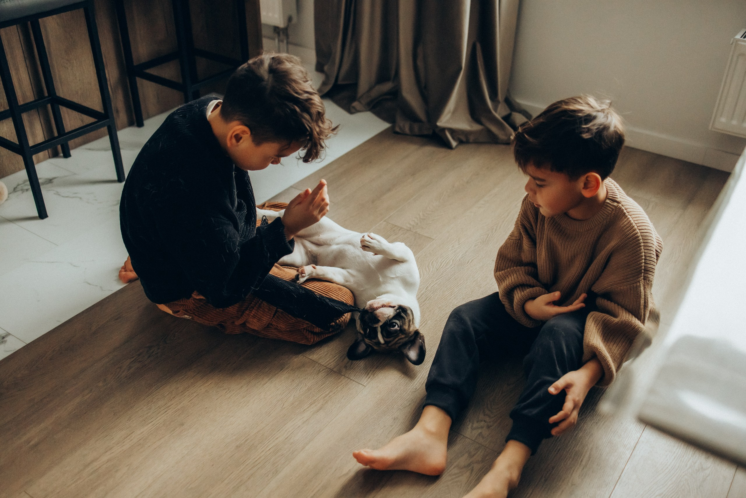 Руслан, Тимур и Луна. Семейный фотограф Москва