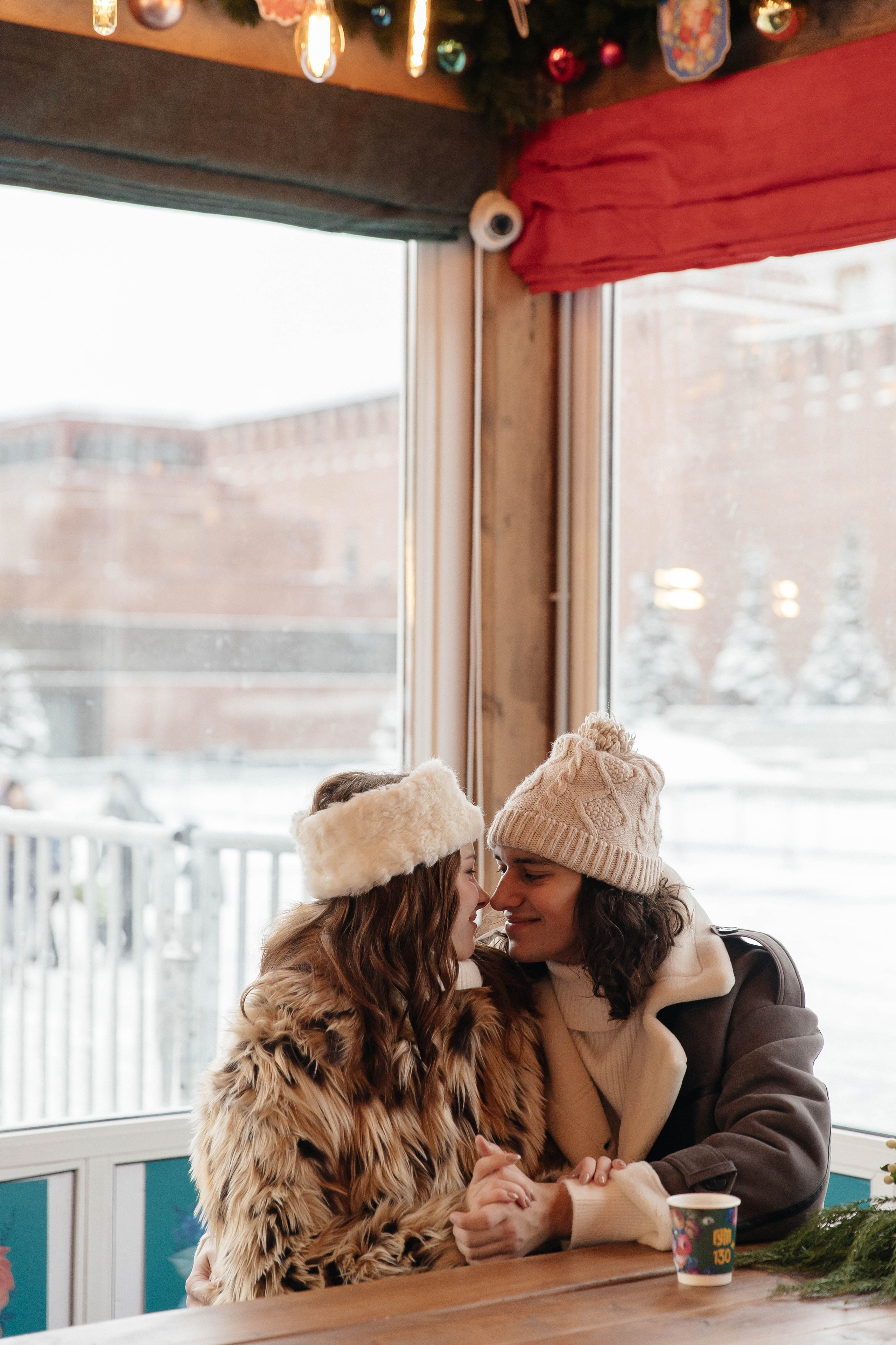 Зимняя история любви. Фотограф индивидуальных женских портретов и LOVEstory в Москве