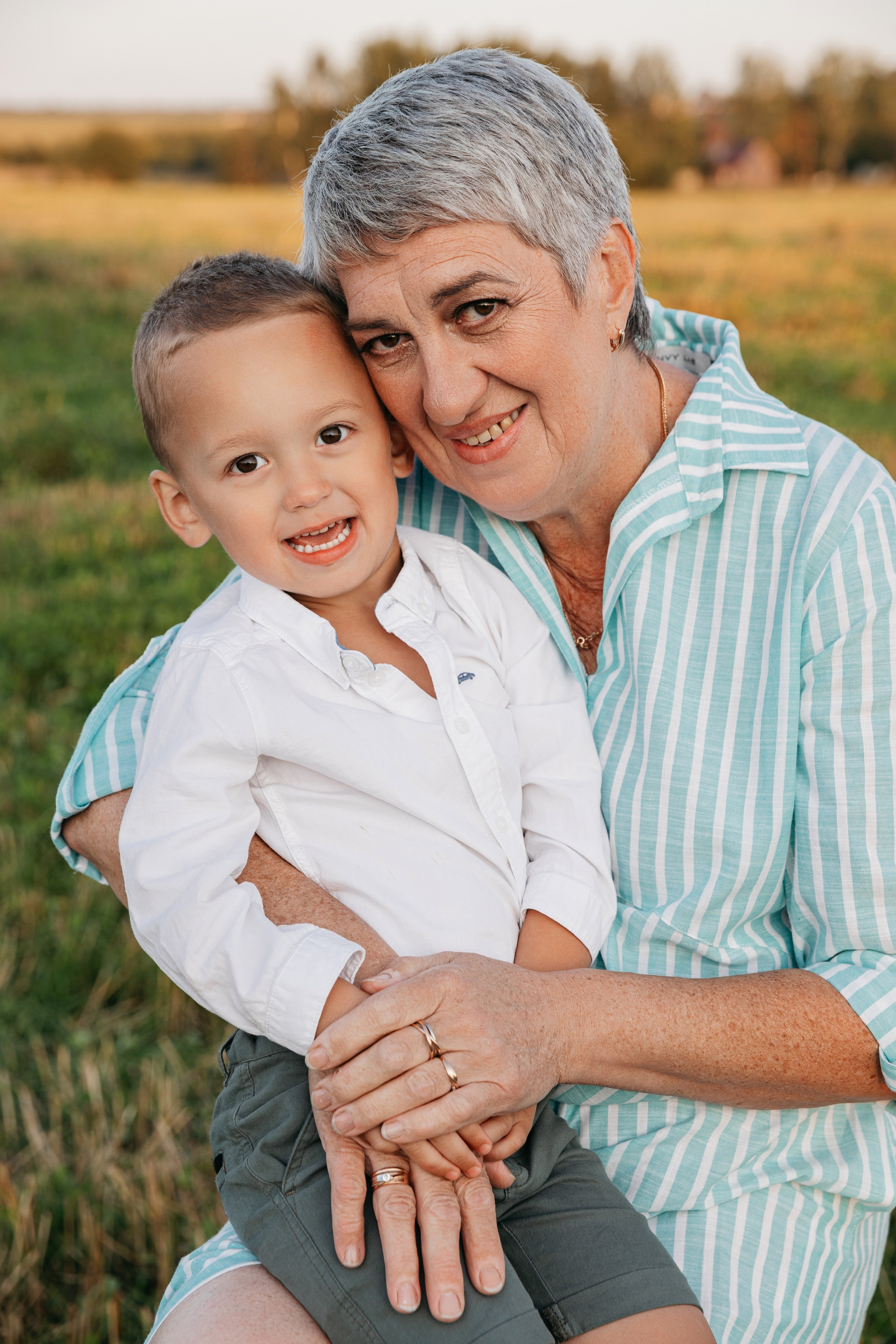 Семейная закатная съемка. Фотограф в Твери Лагодная Яна