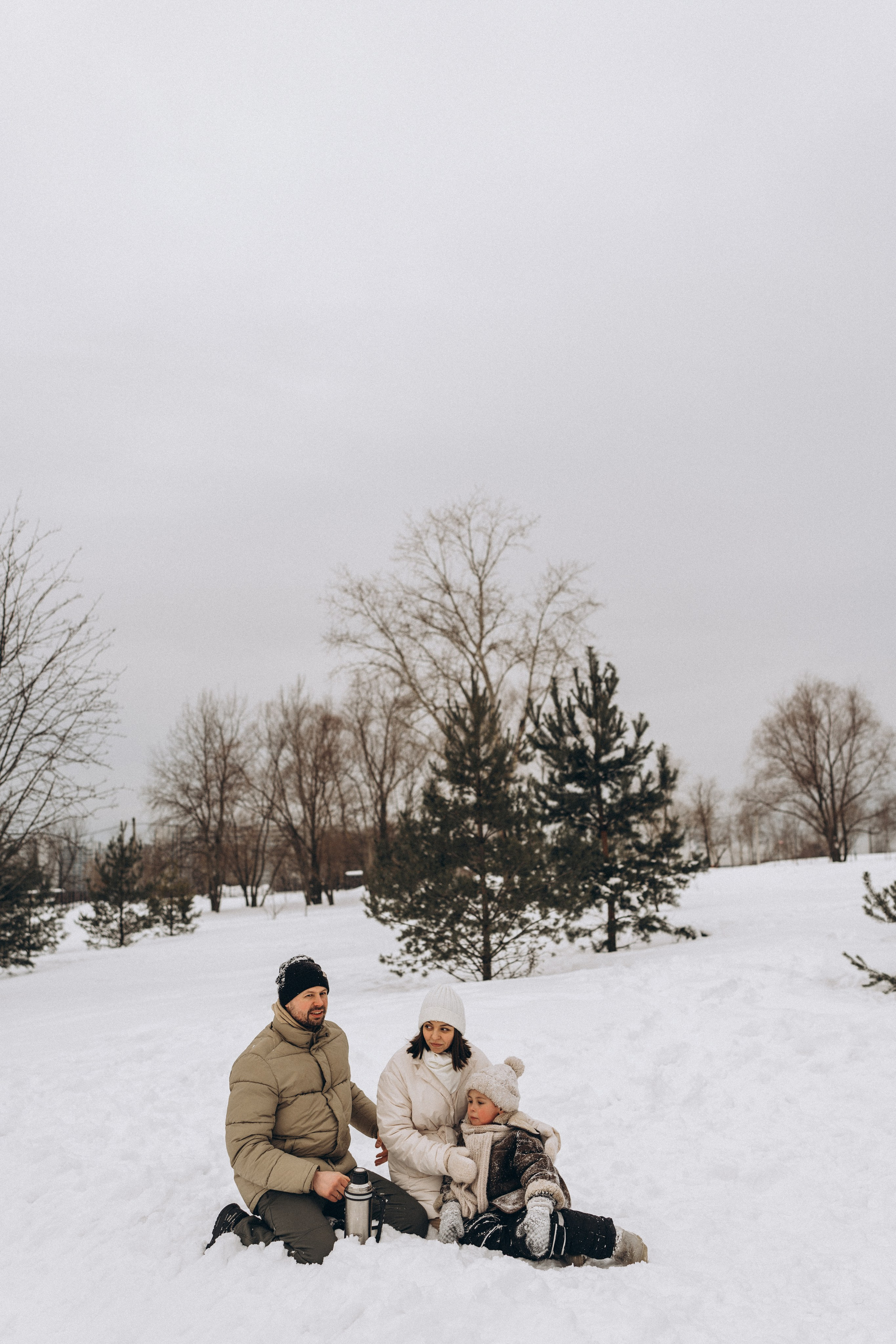Зимняя семейная фотосессия. Детский, семейный и ньюборн фотограф в Москве Юлия Шуарт