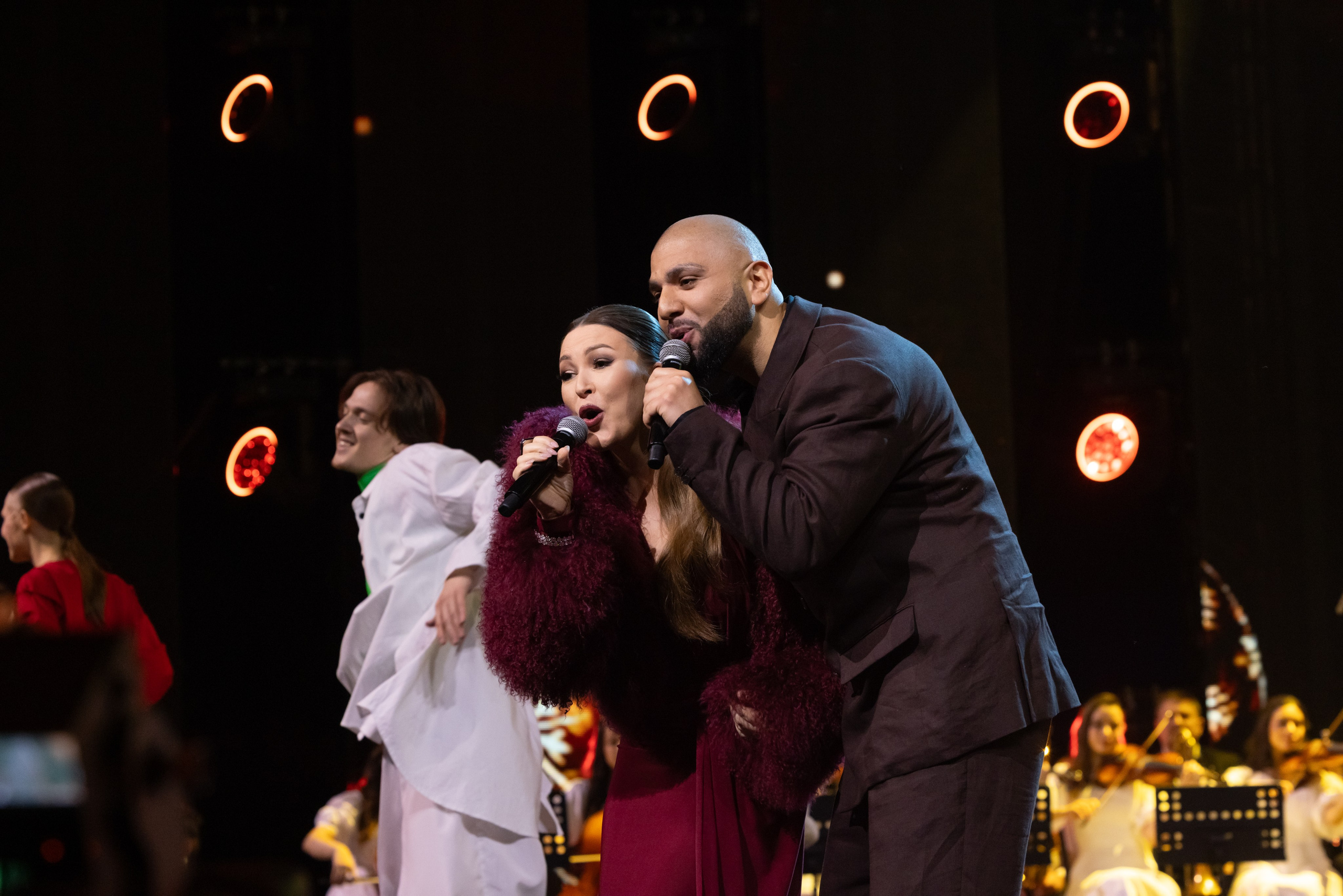 Гравный новогодний концерт 2025 Live Арена Москва. Свадебный и семейный фотограф в Москве и Московской области Оксана Шлыкова