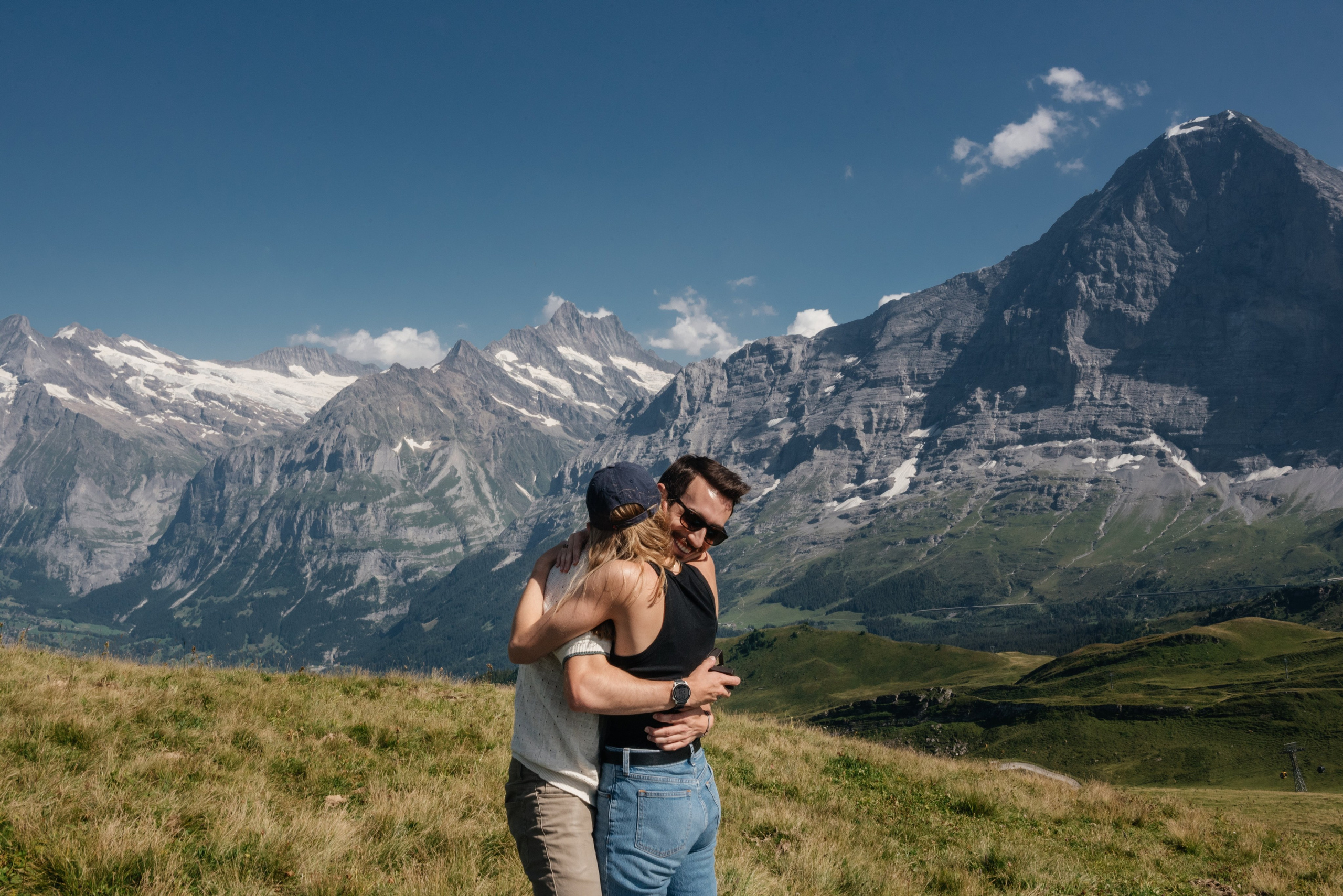 Eli & Adalyn (Mannlichen, Wengen). Photographer in Interlaken area