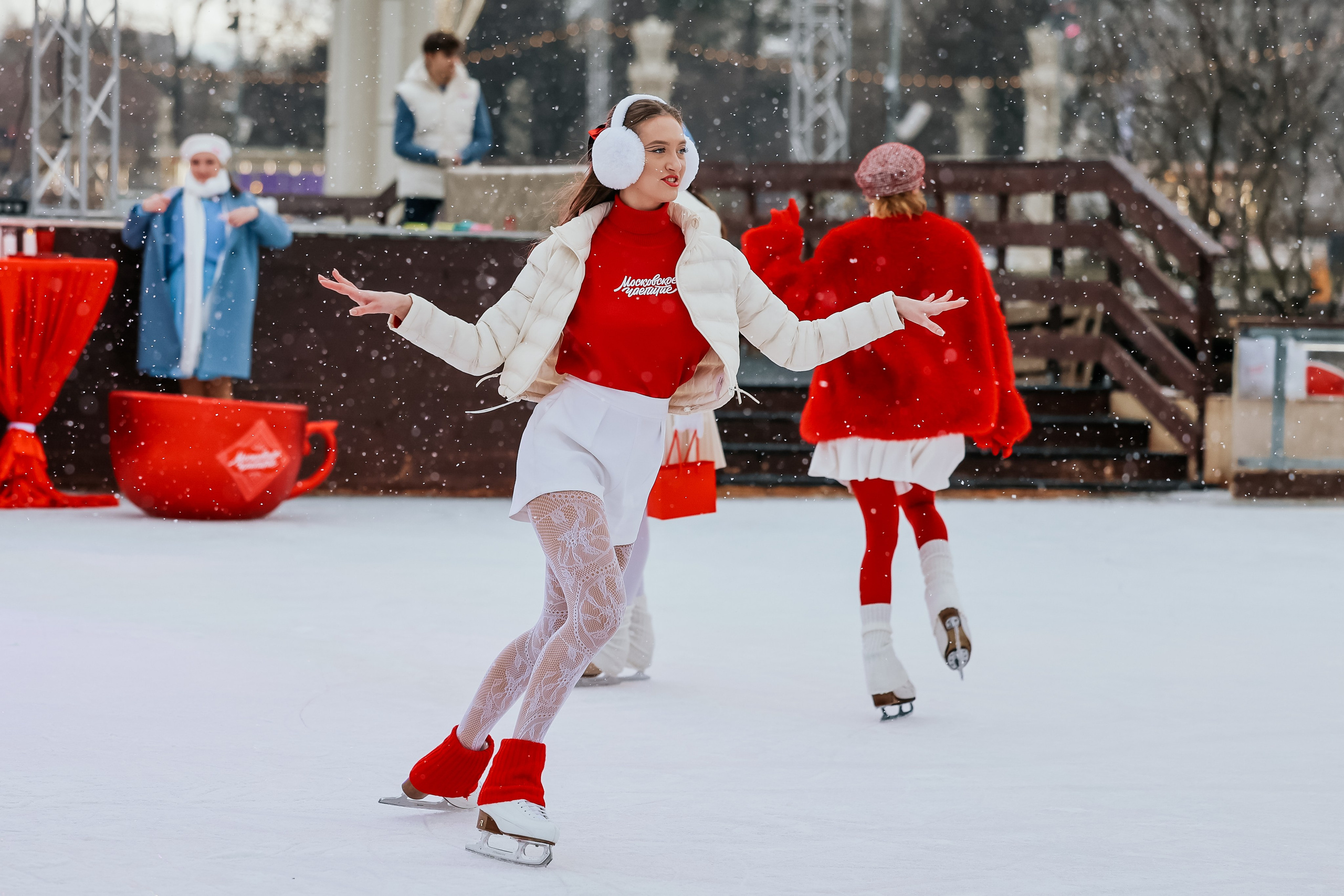 Ледовое шоу ВДНХ проект Московское чаепитие. Фотограф и видеограф Анна Домашенко