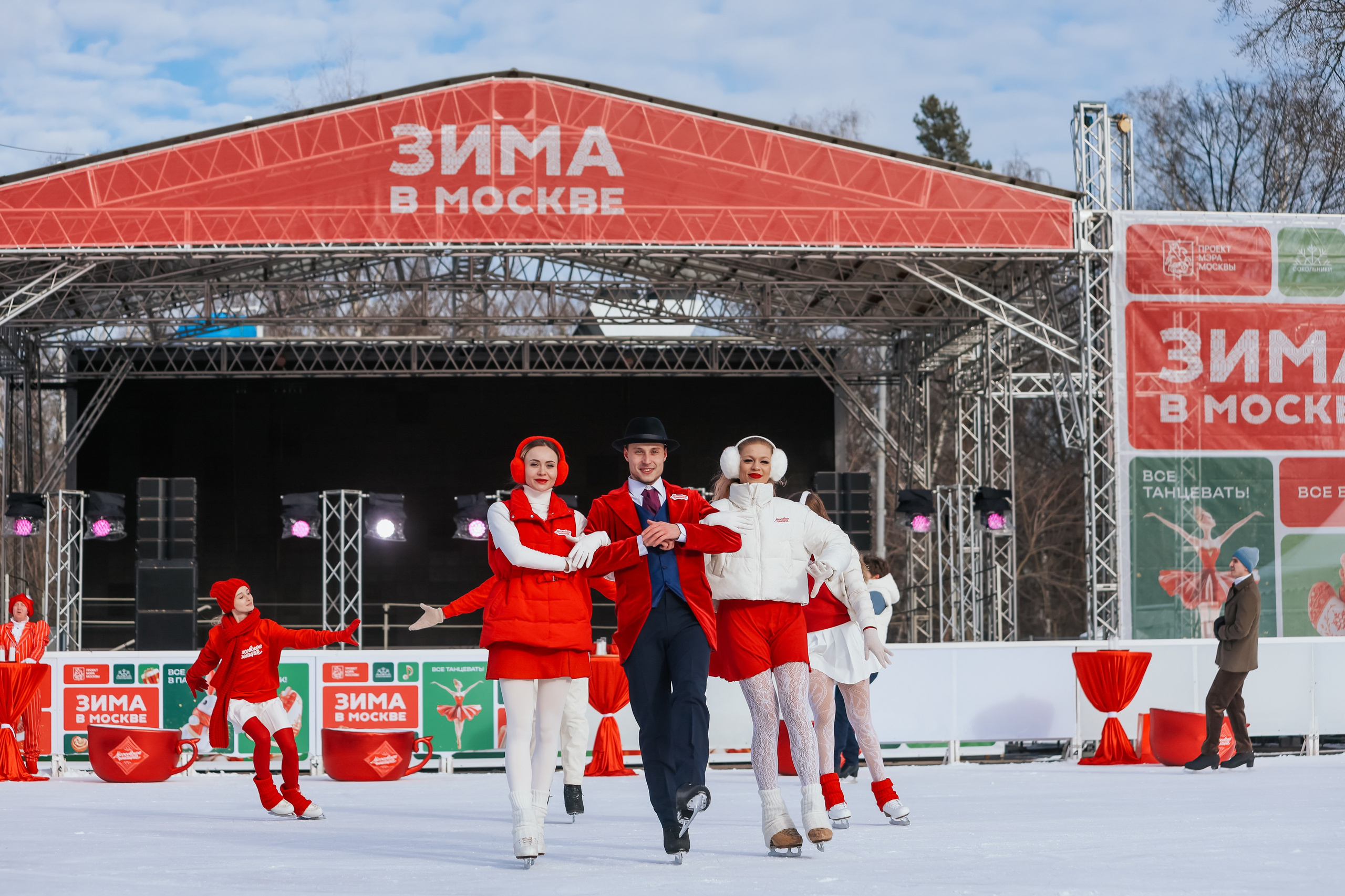 Ледовое шоу Сокольники Московское Чаепитие. Фотограф и видеограф Анна Домашенко