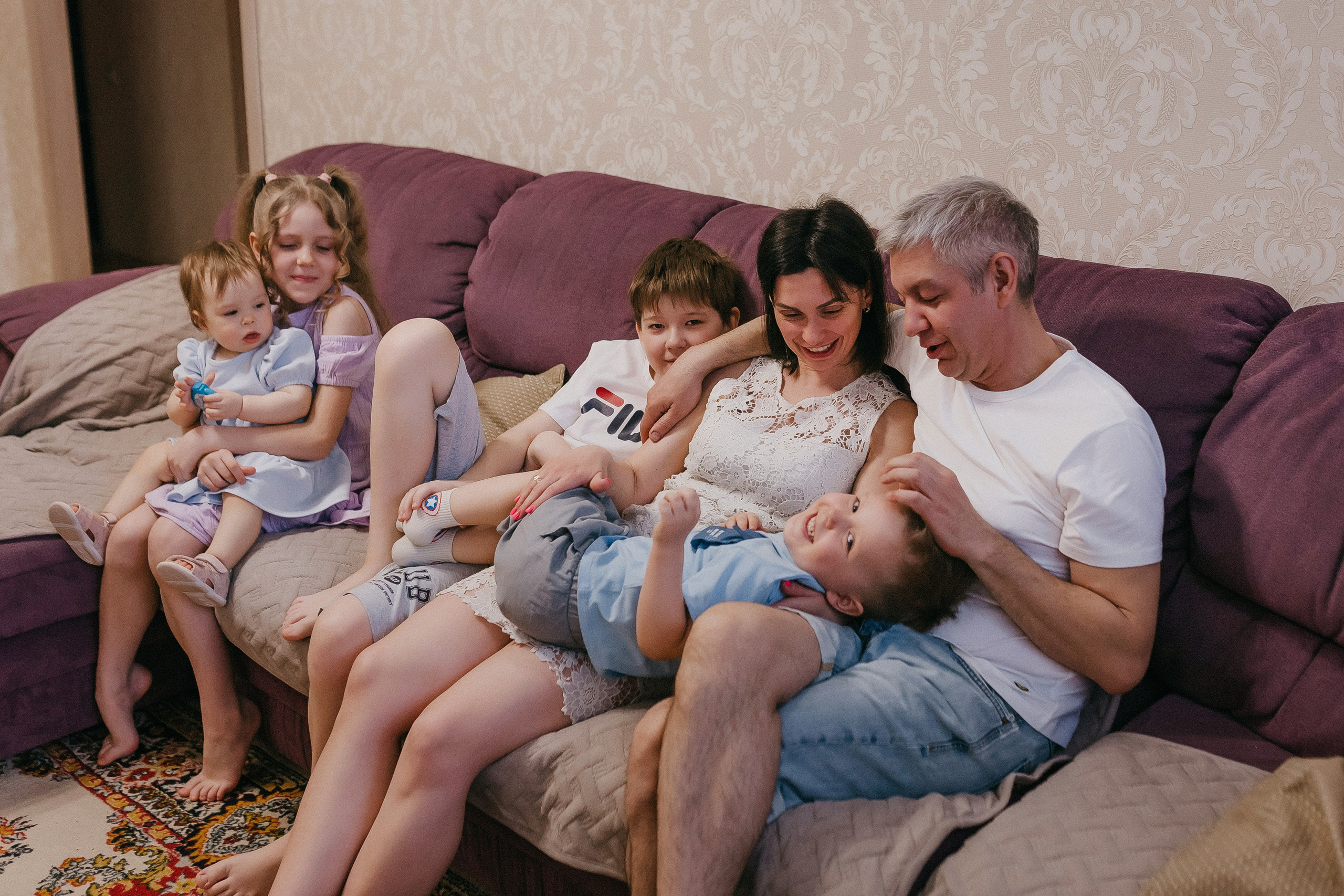 Вкусный завтрак. Семейный фотограф в Сургуте