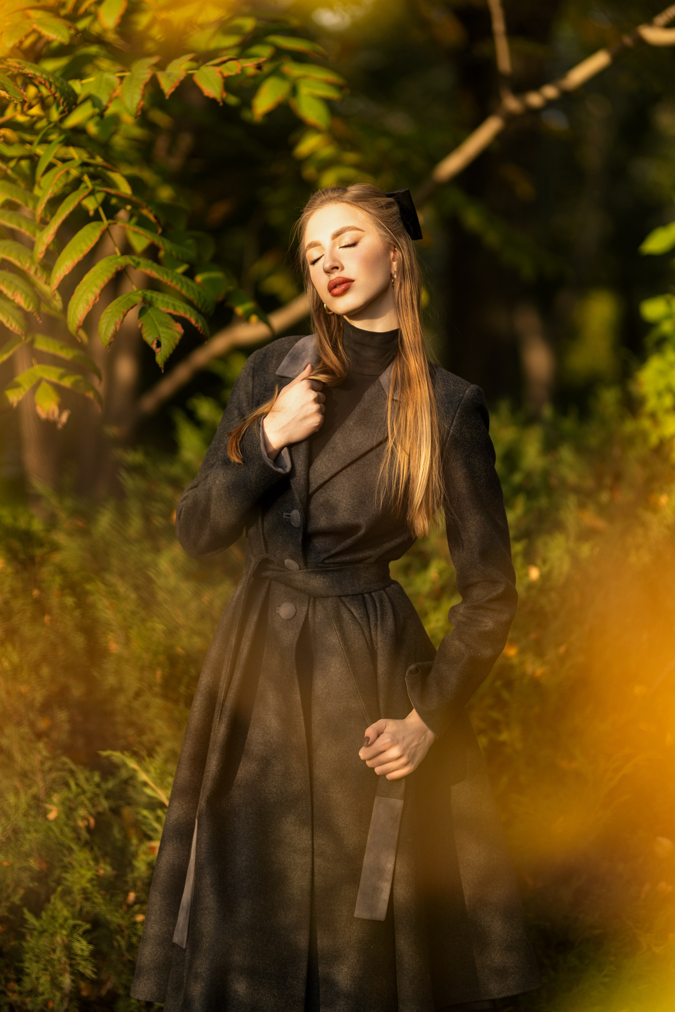 Осенний фотосет с Ксенией в формате для «себя». Дмитрий Шульгин, портретный фотограф в Воронеже