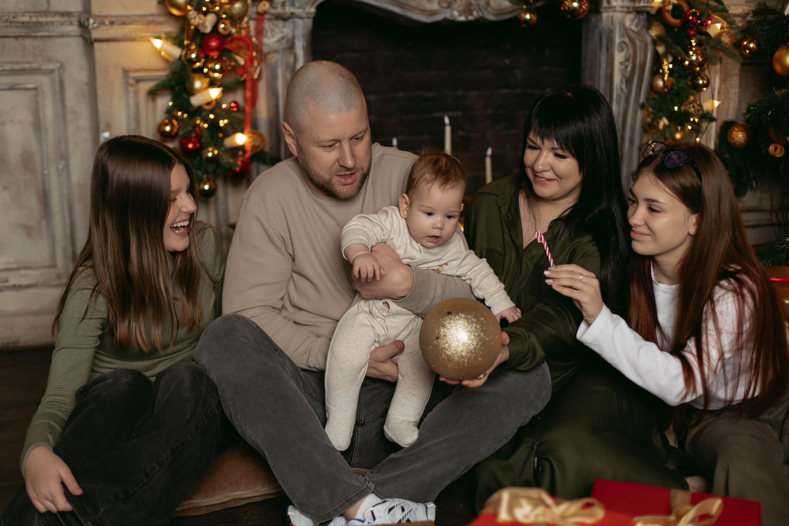 Катя, Саша и дети. Семейный фотограф Гульцовская Екатерина