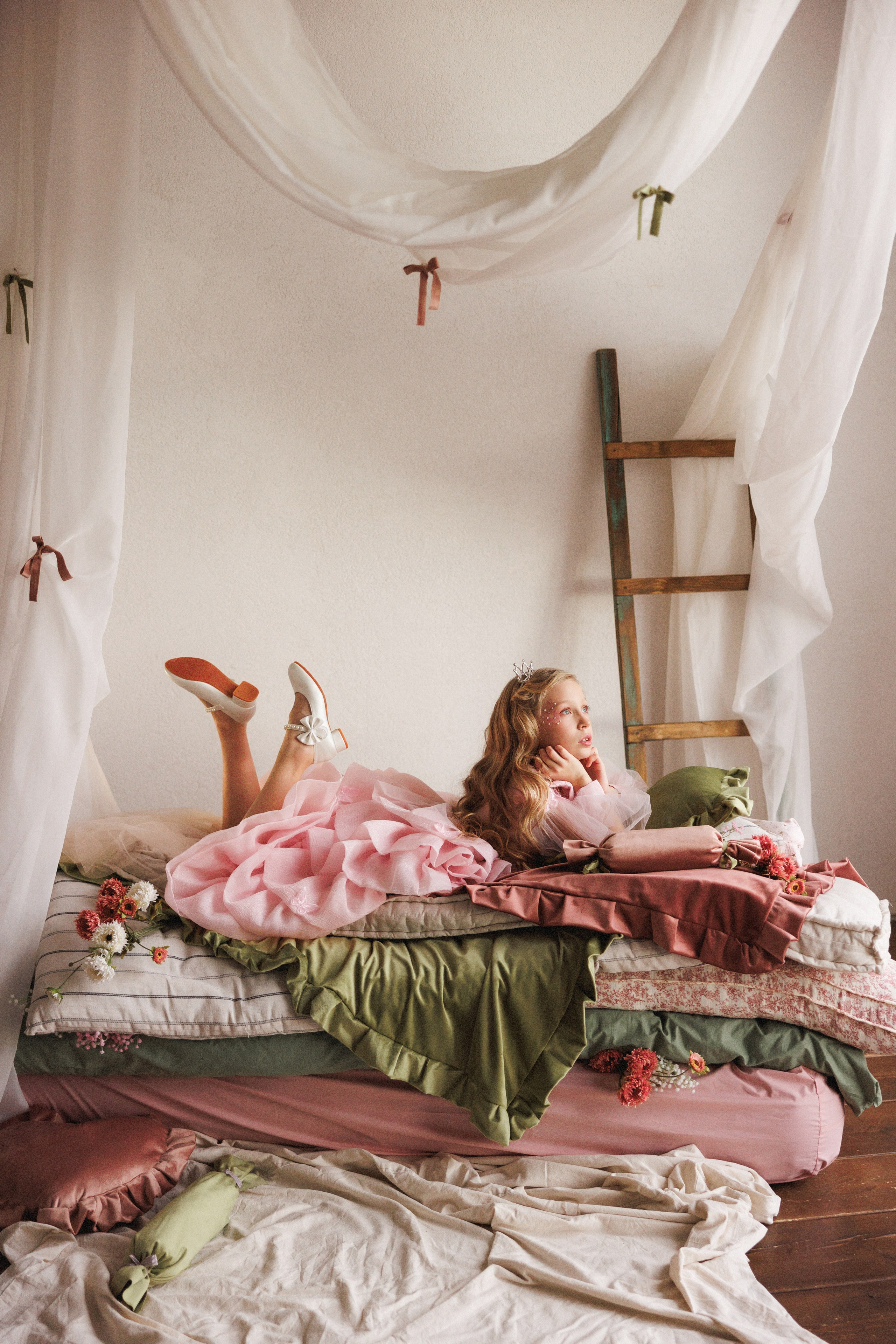 Фотосессия «Принцесса на Горошине», фотостудия «Mestone», город Краснодар. Семейный и детский фотограф в Краснодаре Анна Трашкова