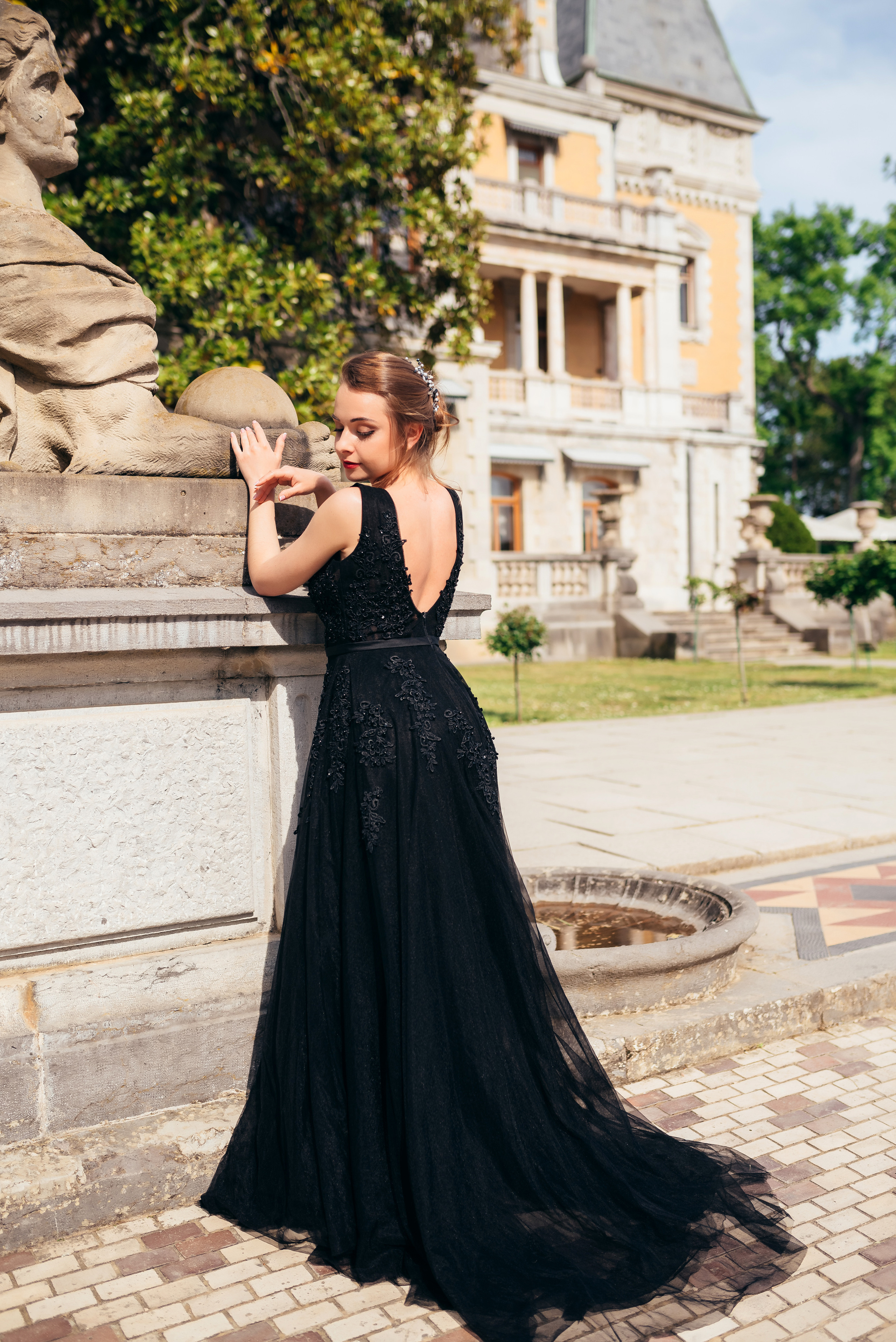 Весенняя фотосессия в Массандровском дворце. Свадебный и семейный фотограф в Симферополе Дарья Маркова