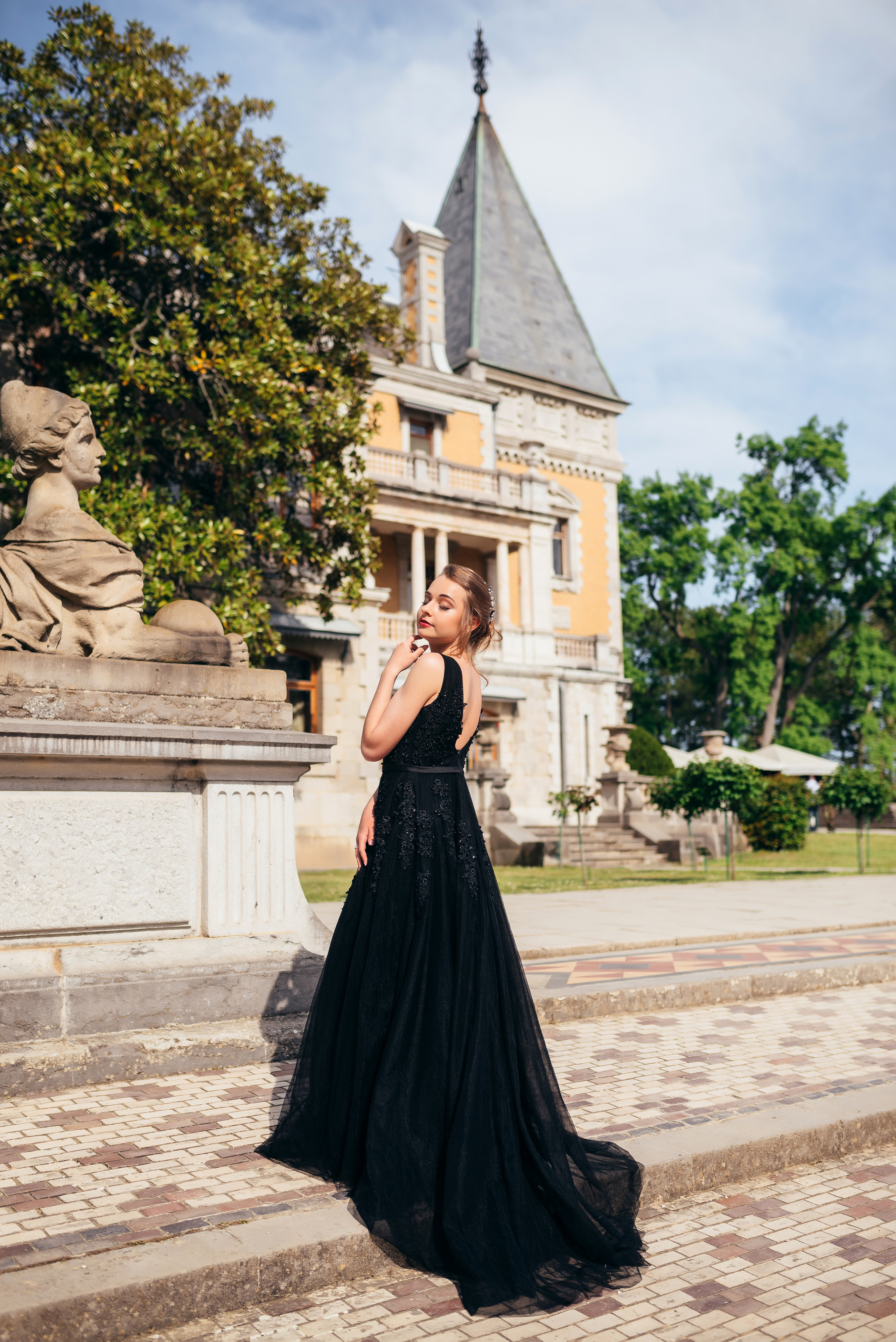 Весенняя фотосессия в Массандровском дворце. Свадебный и семейный фотограф в Симферополе Дарья Маркова