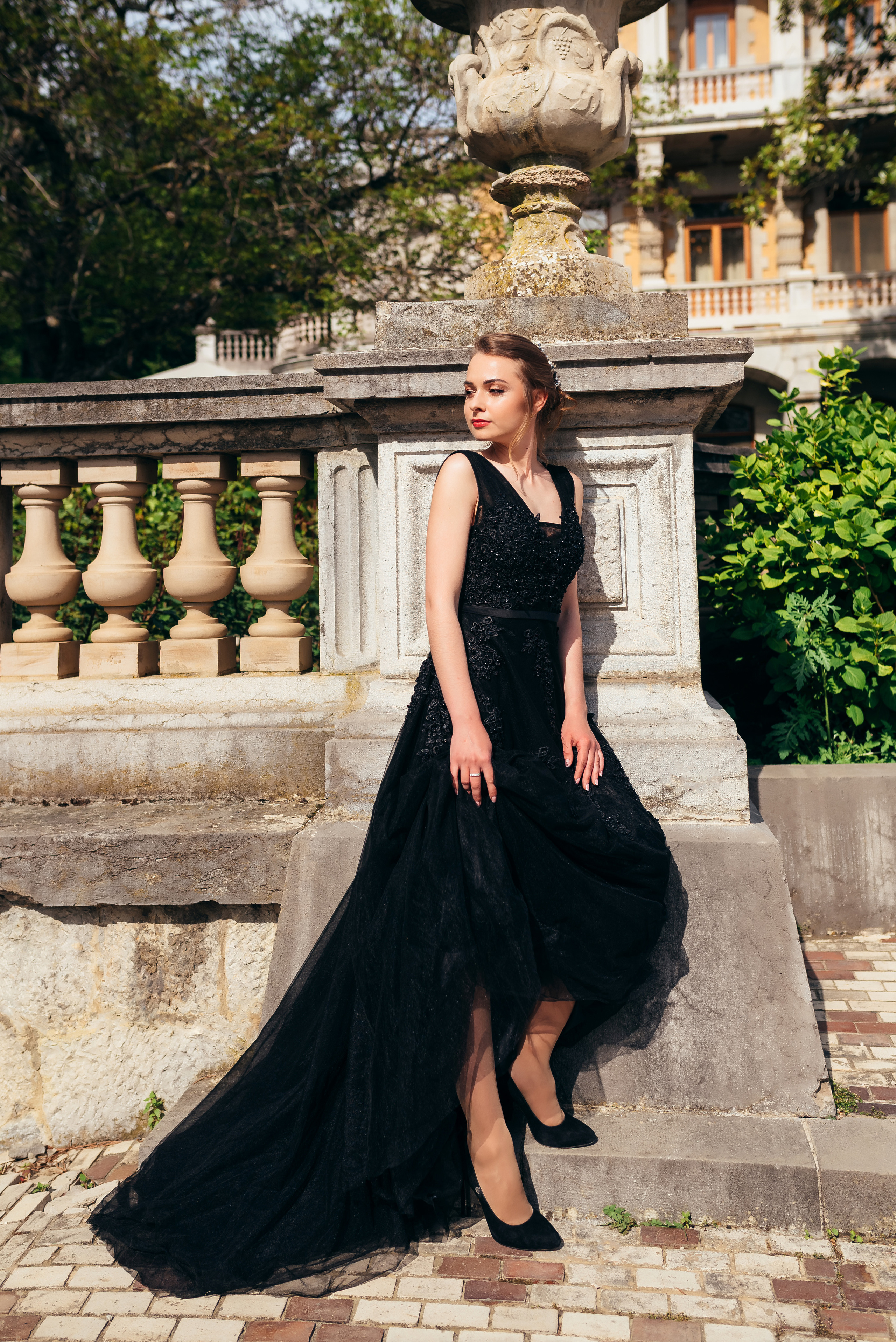 Весенняя фотосессия в Массандровском дворце. Свадебный и семейный фотограф в Симферополе Дарья Маркова