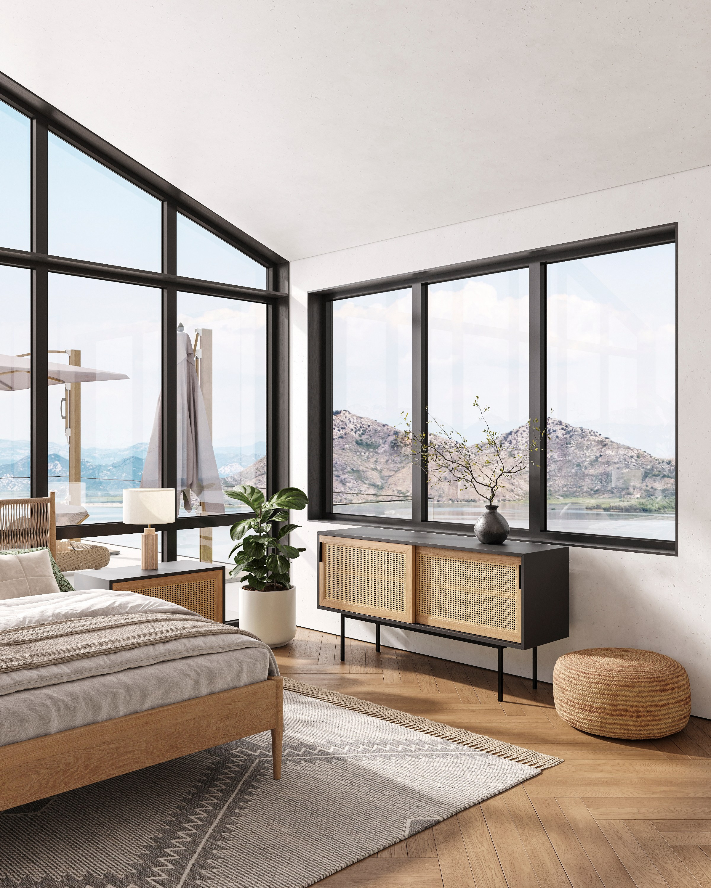 COASTAL SUITE | CONCEPTUAL PROJECT. Interior Visualization by Valerie Stetyukevich