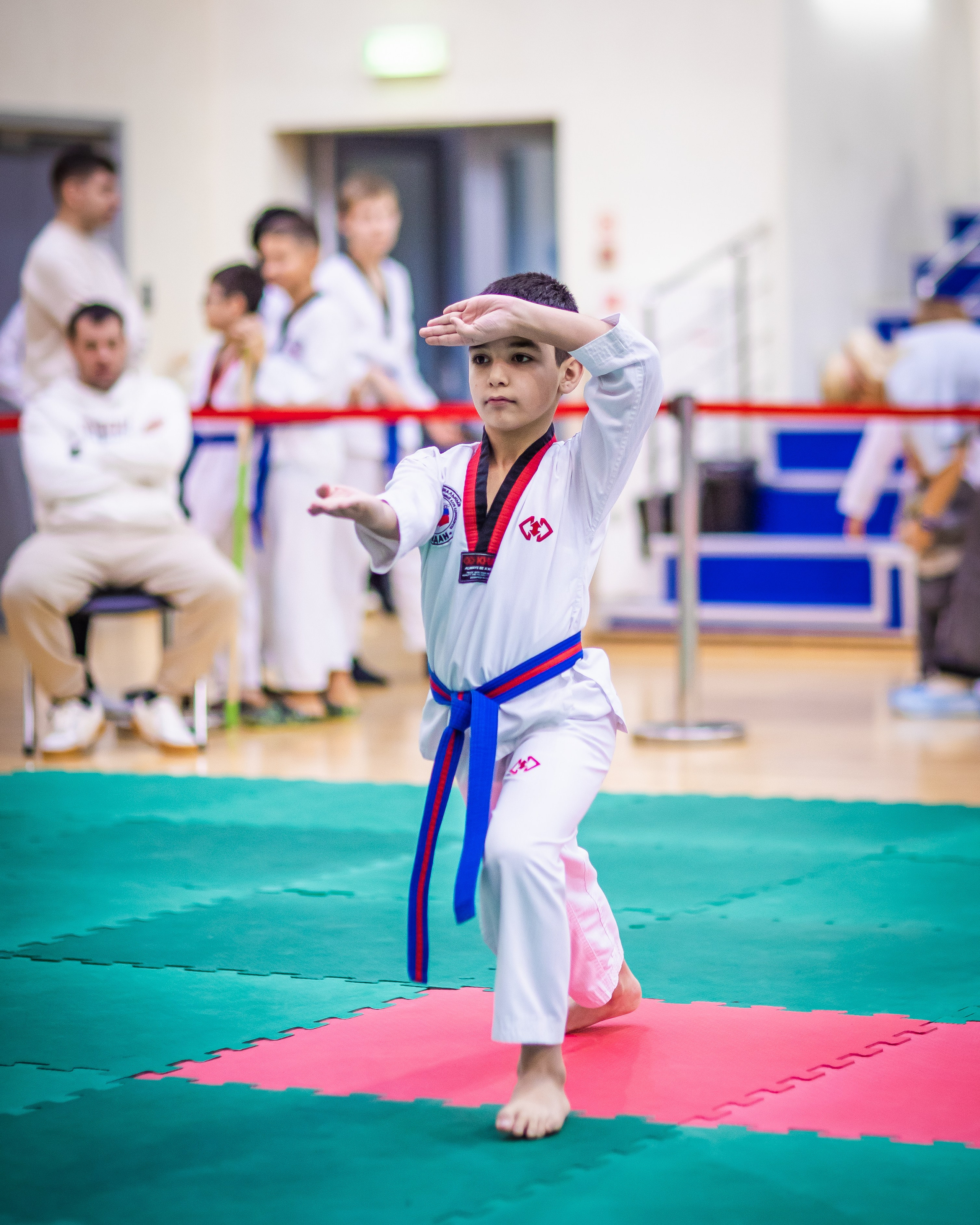 Турнир Федерации детского тхэквондо России по дисциплине ПХУМСЭ. Спортивный фотограф Максим Серегин