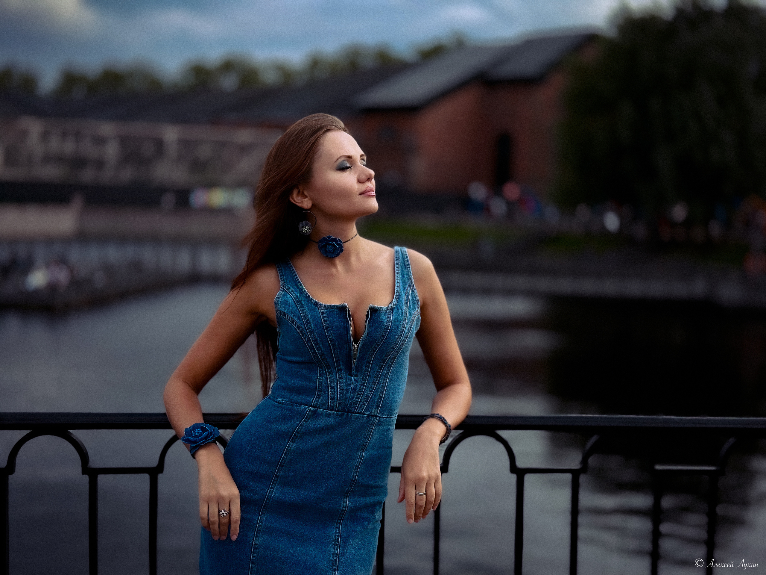 Осенняя женская портретная фотосессия в СПб