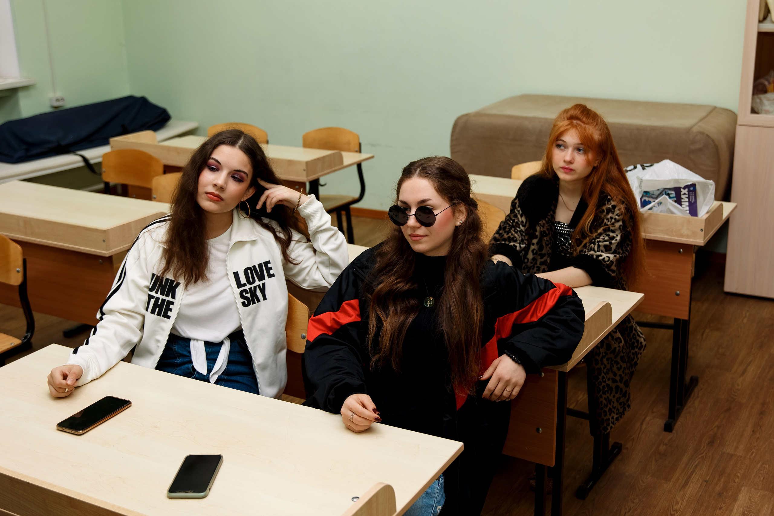 11 класс день не послушания в школе. Фотограф Любовь Корниенко, Примоский край