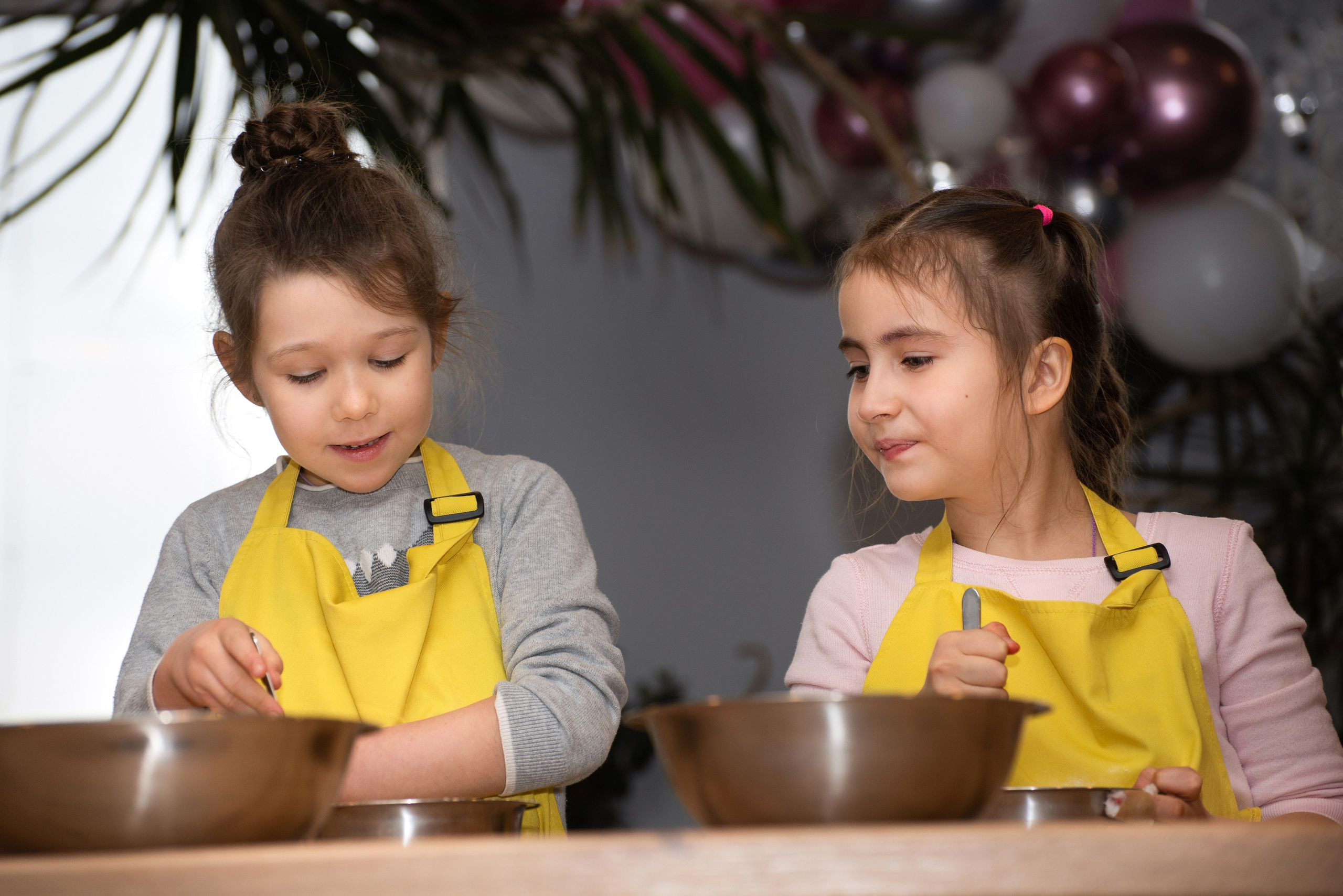 Детский день рождения в кулинарной студии. Фотограф Диана Вальтер