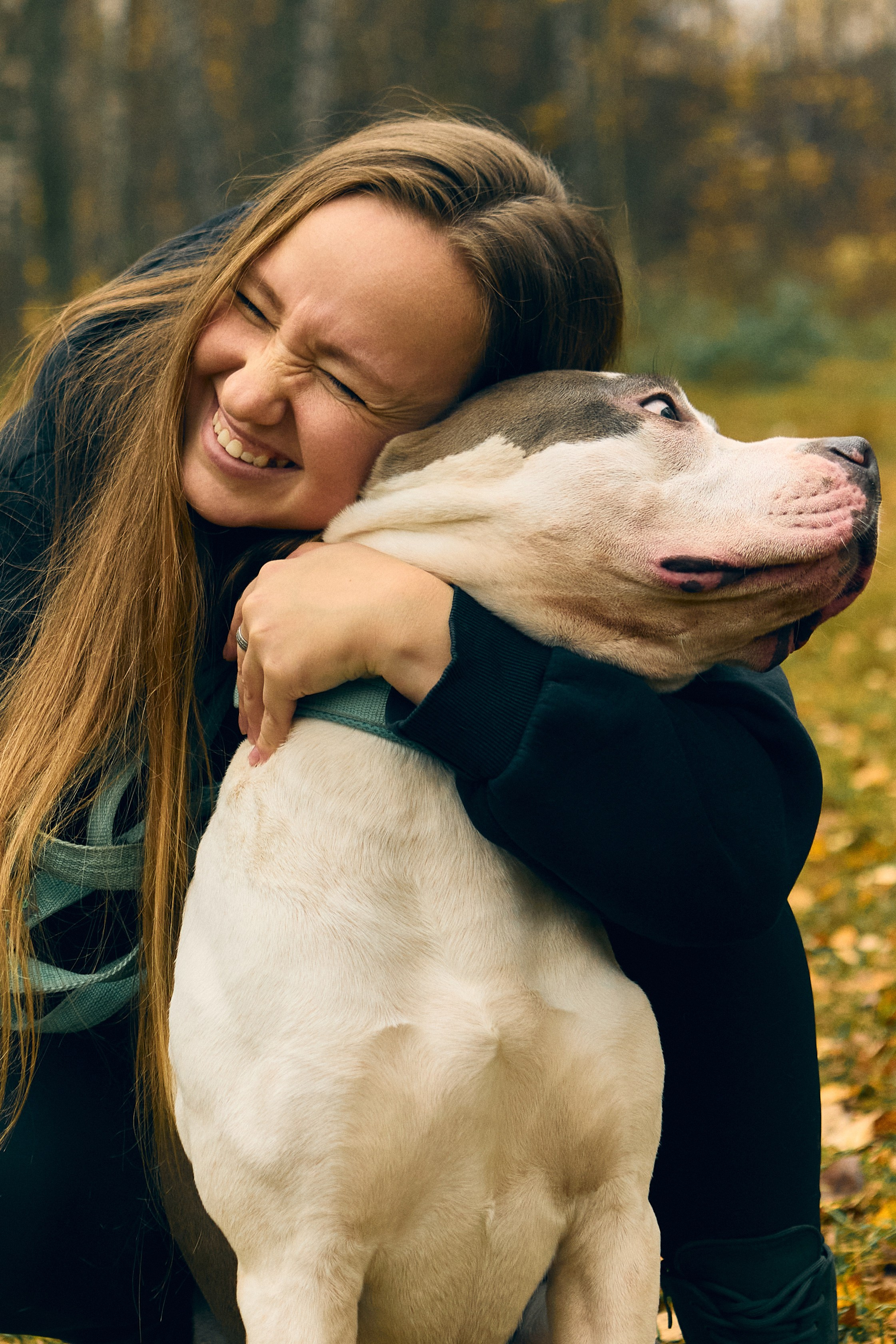 фото хозяйки с собакой
