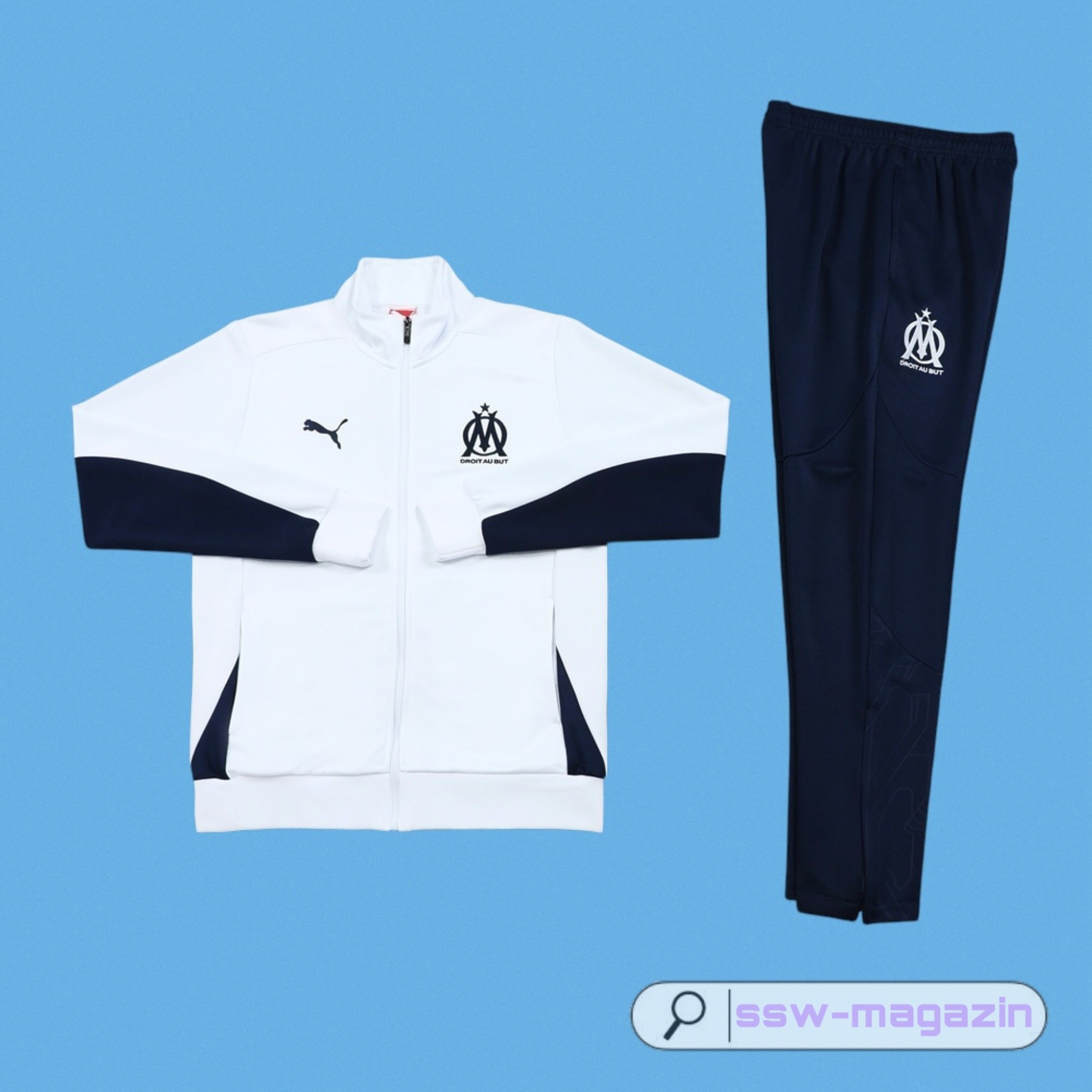 Костюм Marseille 2025-2026. Футбольный магазин — ssw_magazin