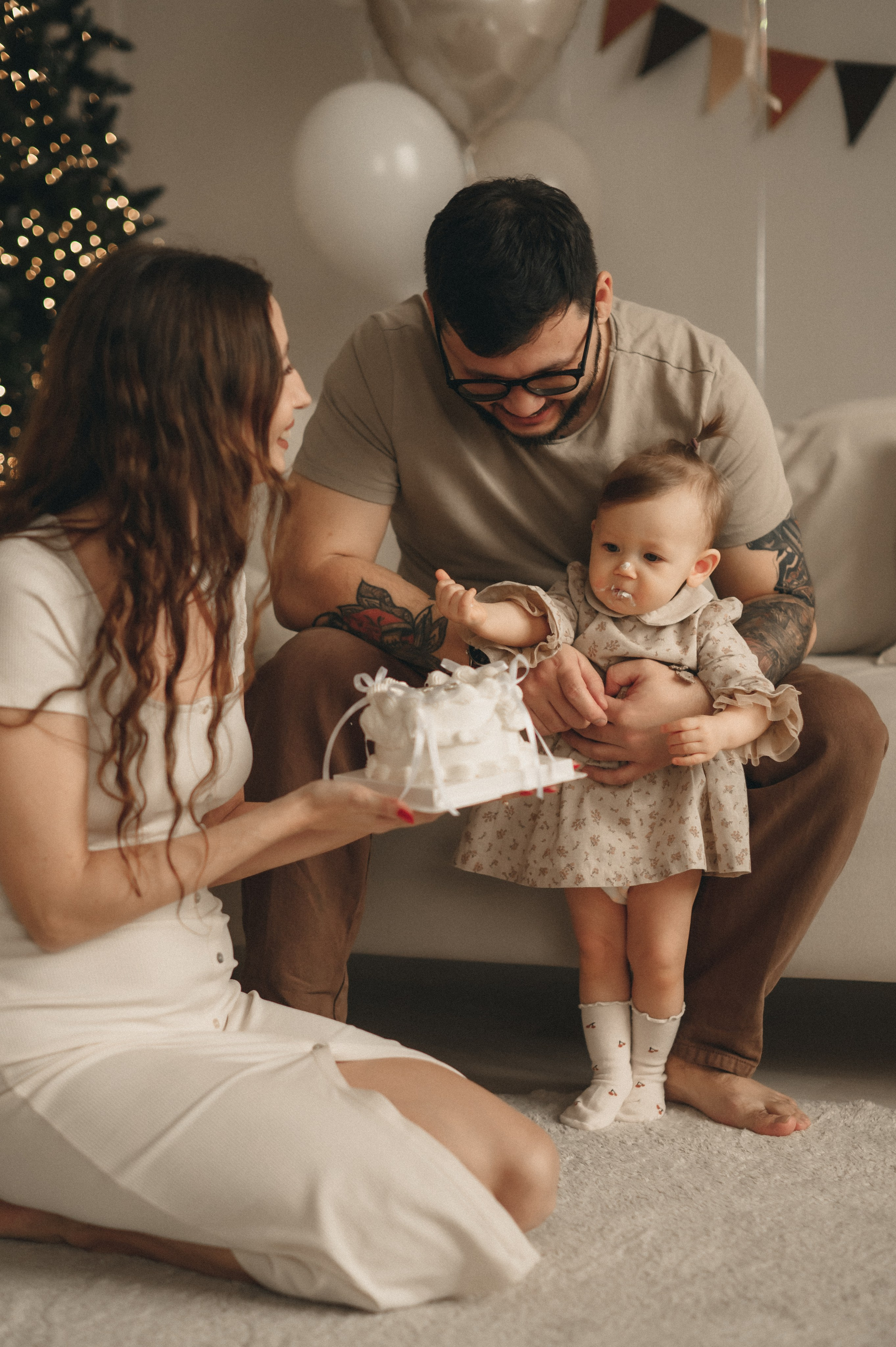 Первый и Годик и Новый Год Леи. Семейный фотограф в г. Ставрополь, Сорокина Мария
