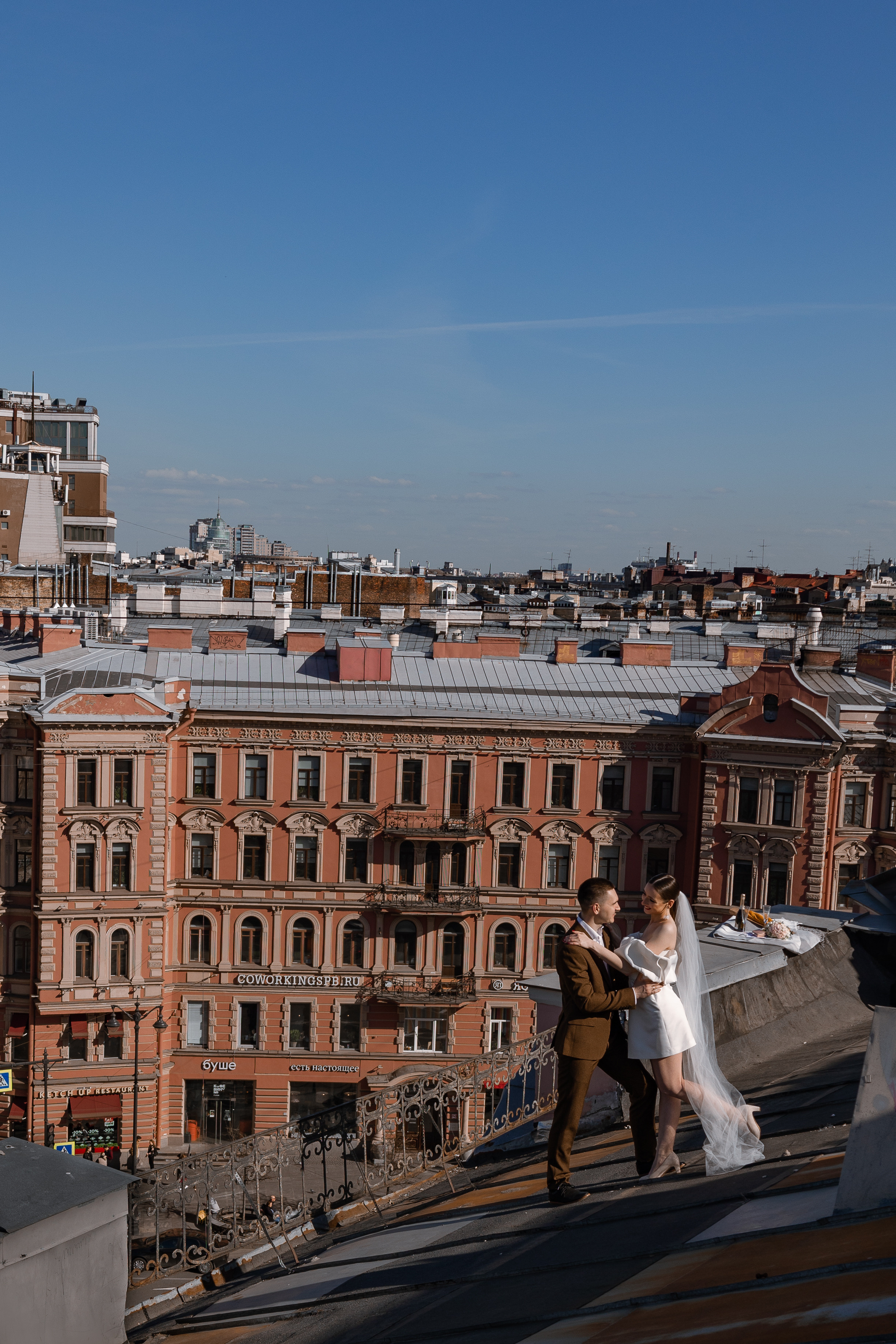 Питерские крыши. Креативный фотограф из Санкт-Петербурга Калинина Валентина