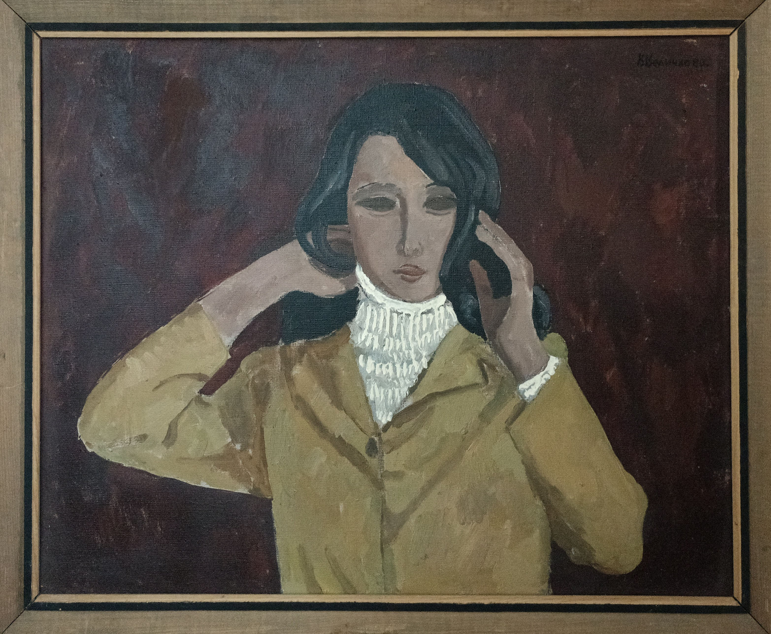 «Женский портрет» 1980 год. Художник Величко Вадим Семёнович