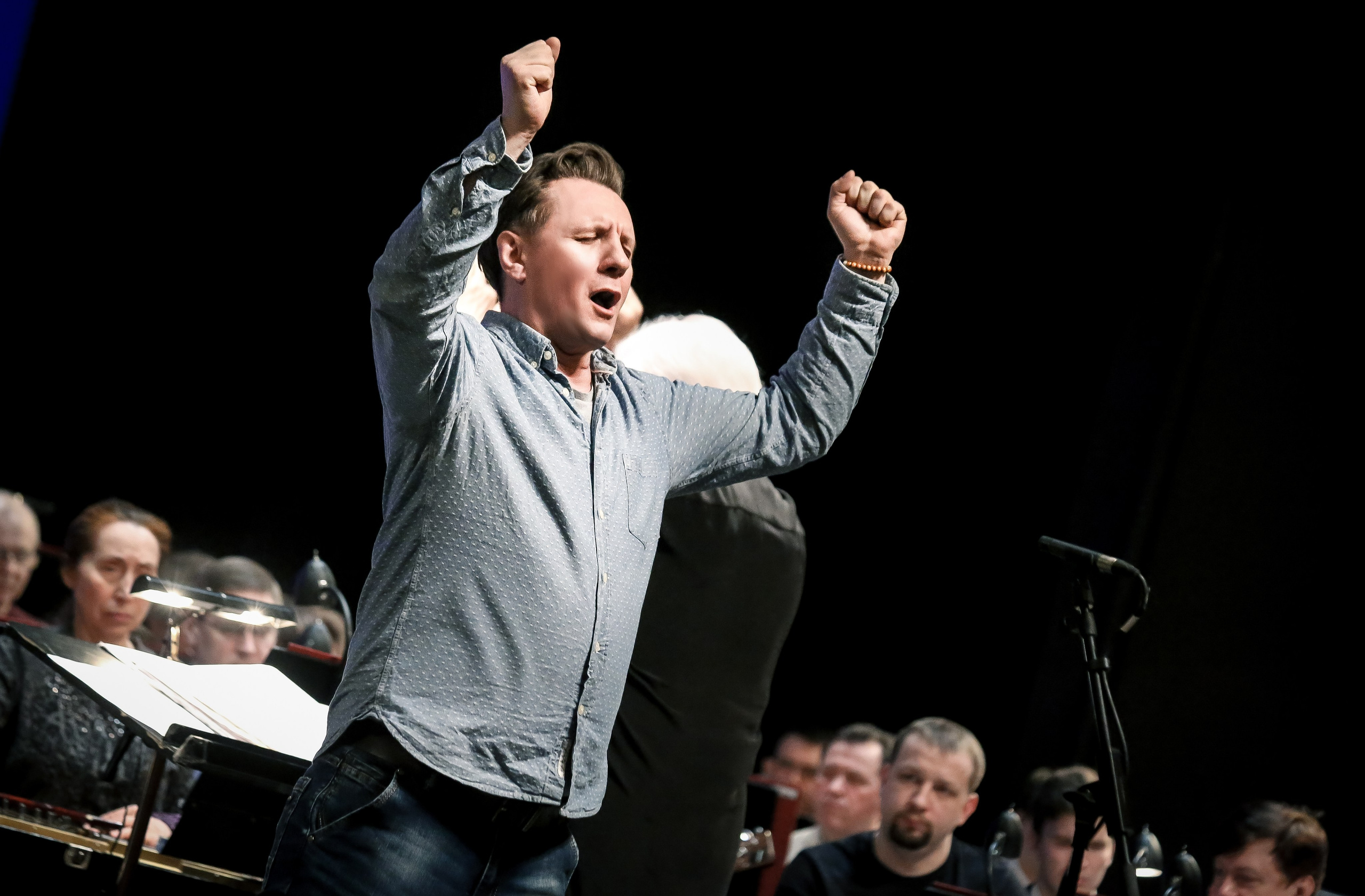 Осиповский оркестр в Новой опере. Дарья Письменюк / Darya Leitstern — фотограф, музыкант, журналист, путешественник