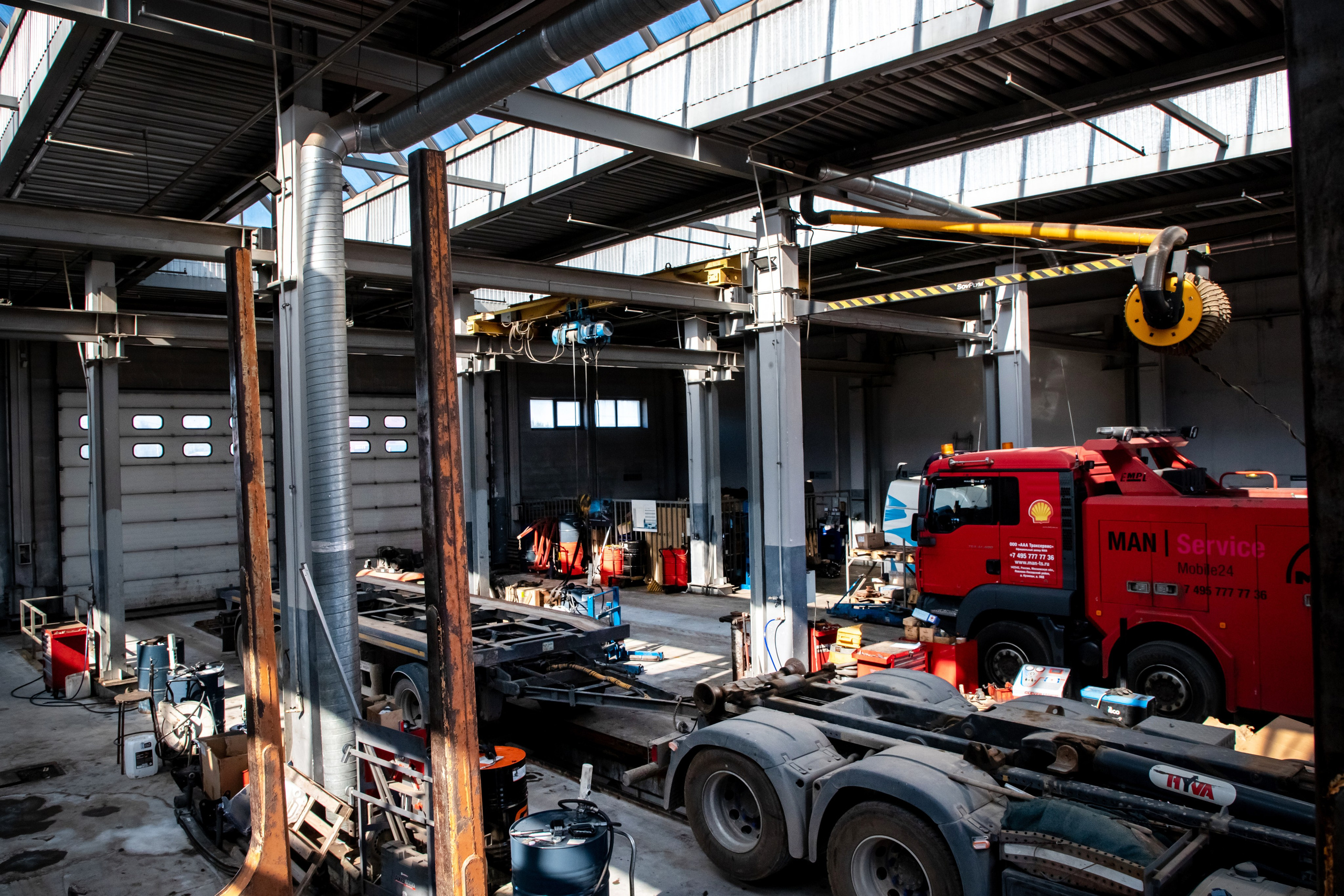Truck service. Фотограф Анастасия Сонина