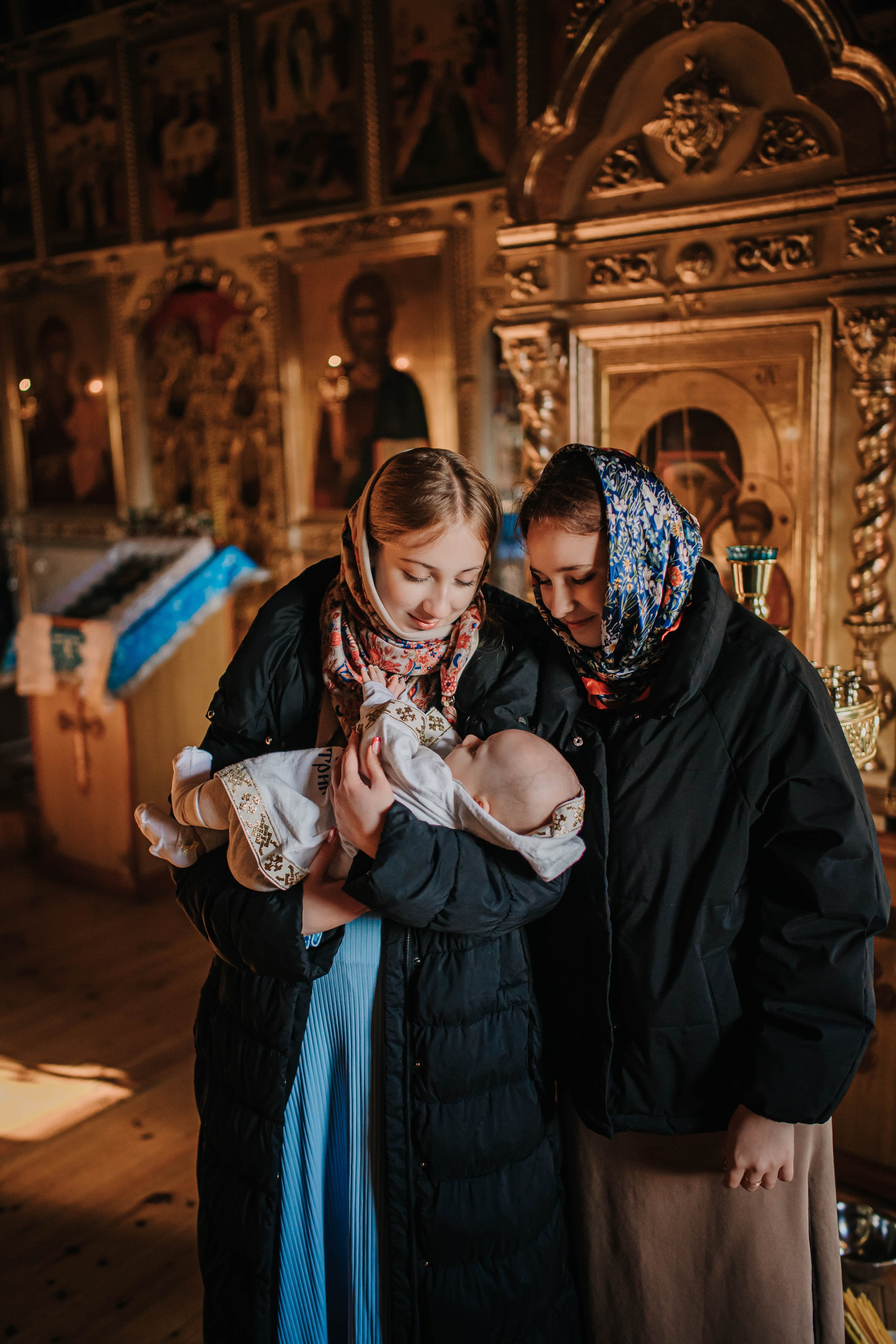 Крещение Дмитрия. Фотограф Дарья Маташкова