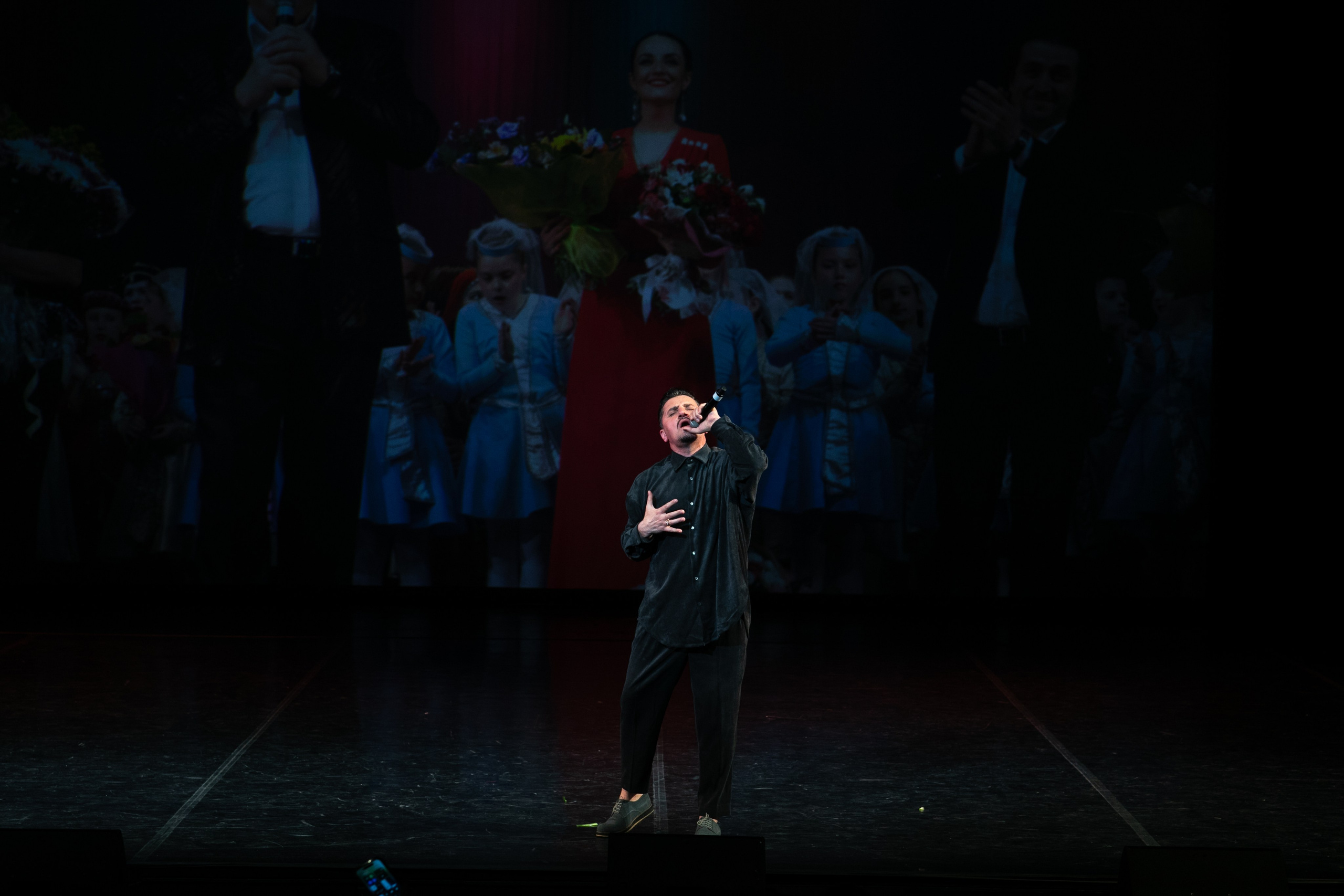 Концерт, грузинские танцы. Art photographer Nino