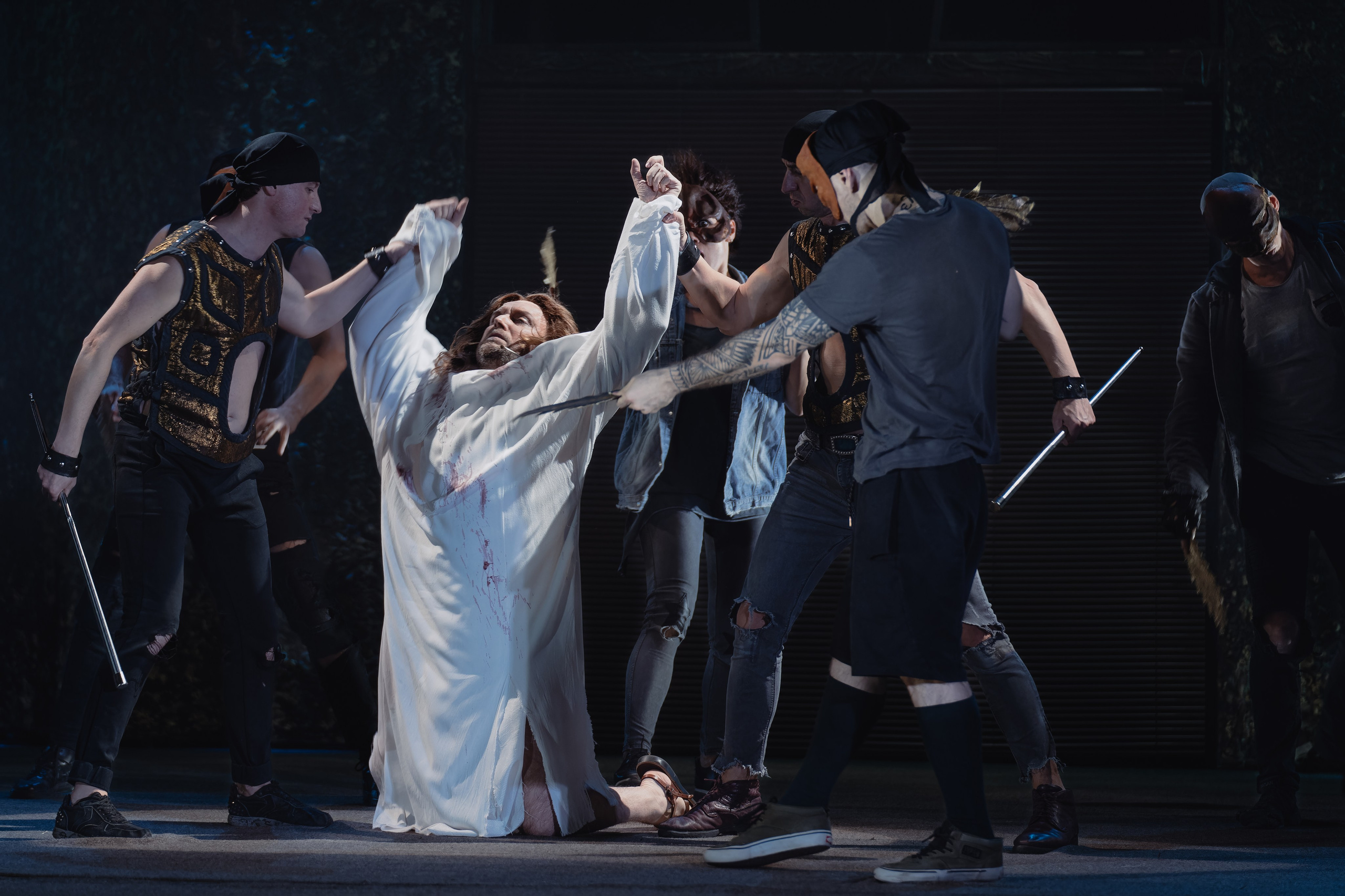 Театр Моссовета: Иисус Христос — Суперзвезда — 33 года на сцене. Сайт фотографа Сергея Абрамова