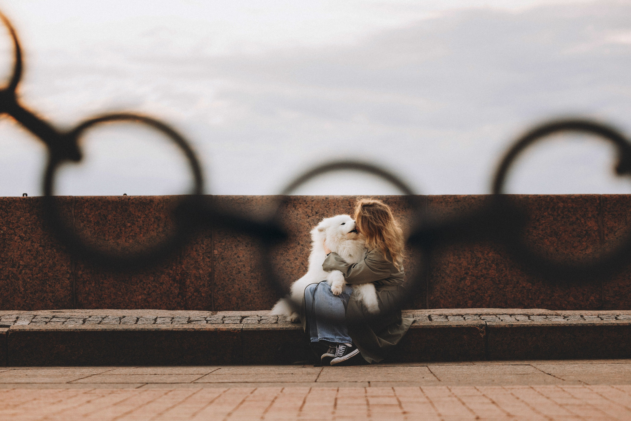 Женя и Цезарь. Фотограф анималист Осипчикова Мария