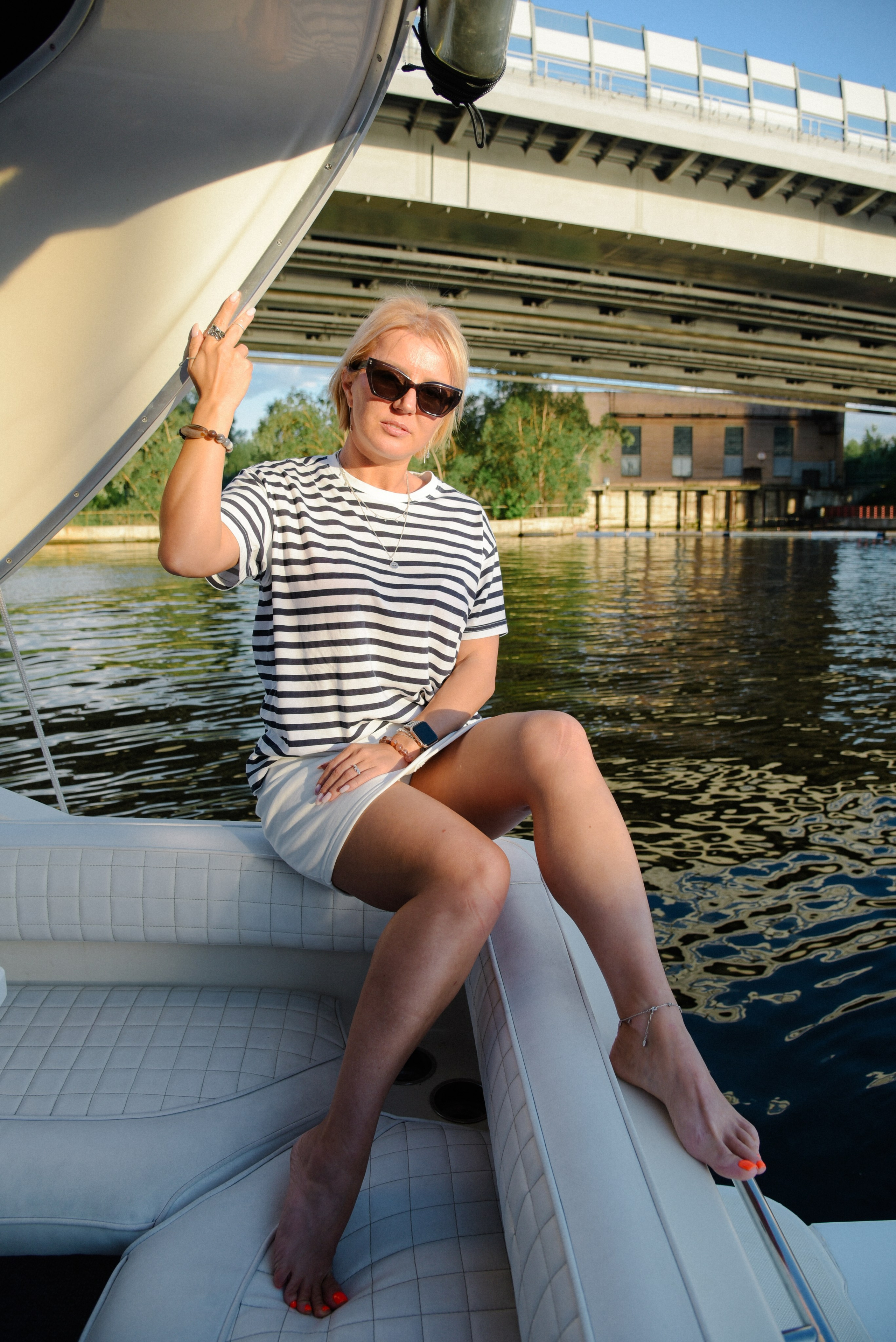 Девичник на яхте. Фотограф Лола Волна, город Москва